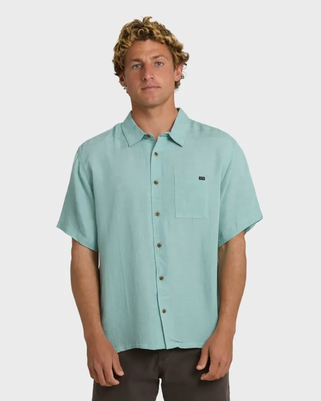 Victoria Short Sleeve Shirt - Absinthe sold by Billabong