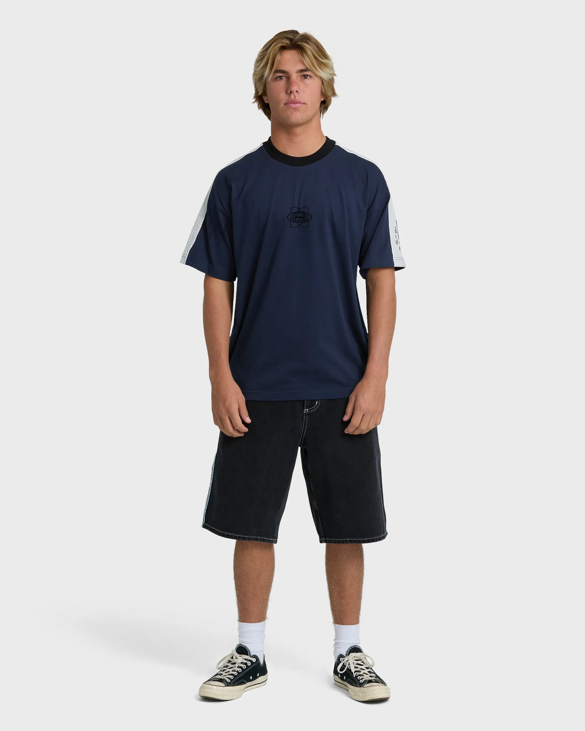 Spec 73 Iconic Short Sleeve T-Shirt - Vintage Indigo sold by Billabong product image thumbnail 4