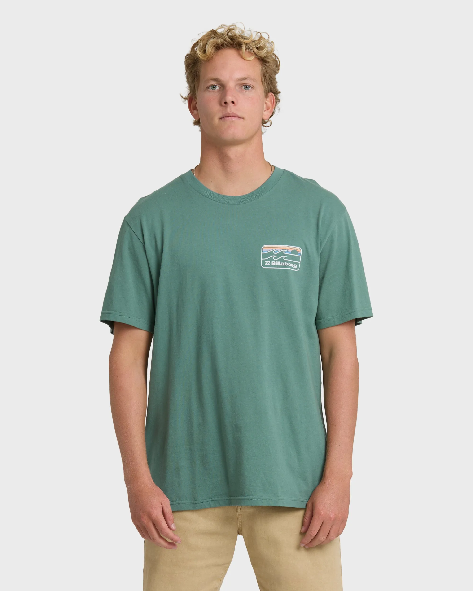Runner Premium Short Sleeve T-Shirt - Sea Green sold by Billabong