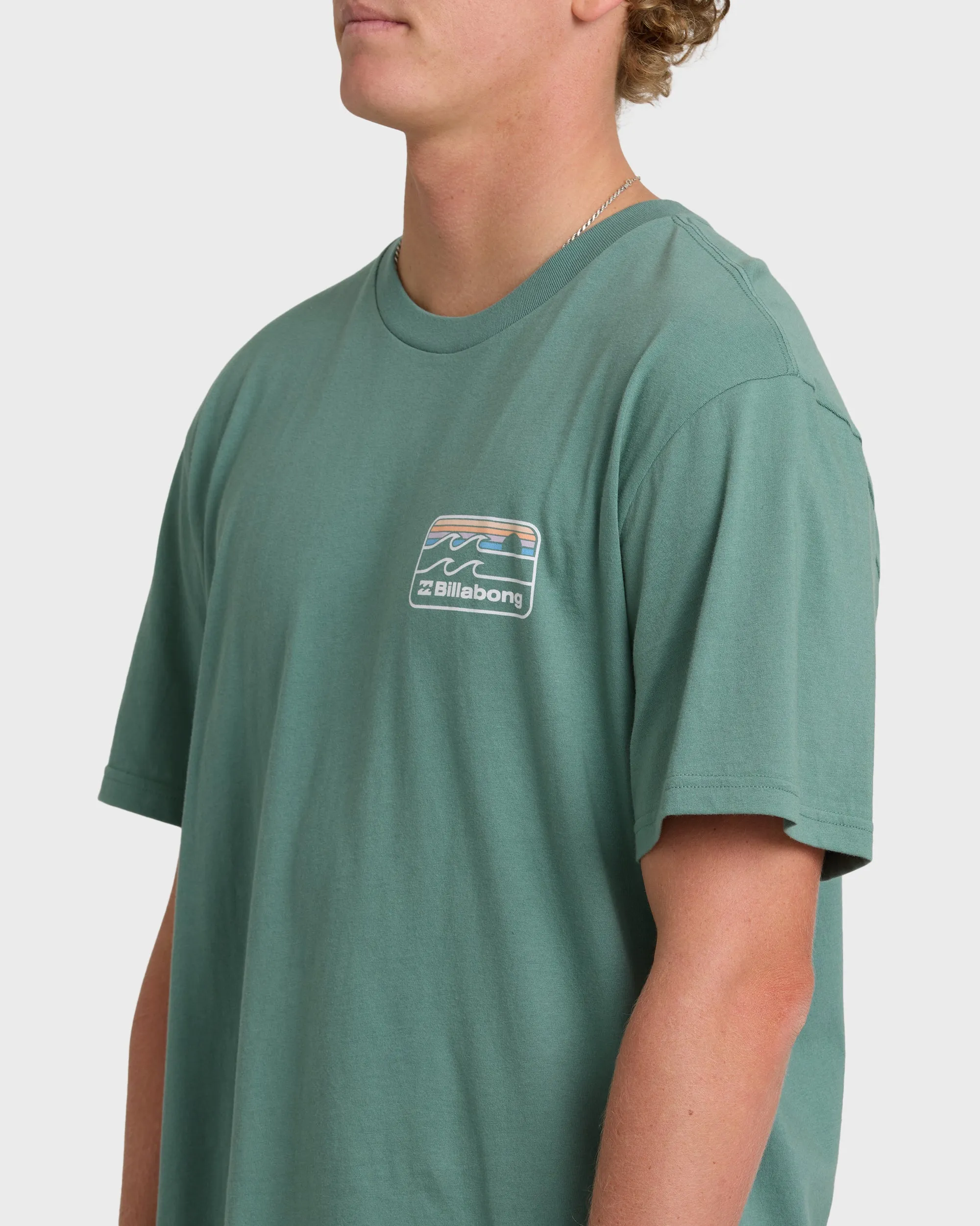 Runner Premium Short Sleeve T-Shirt - Sea Green sold by Billabong product image thumbnail 5