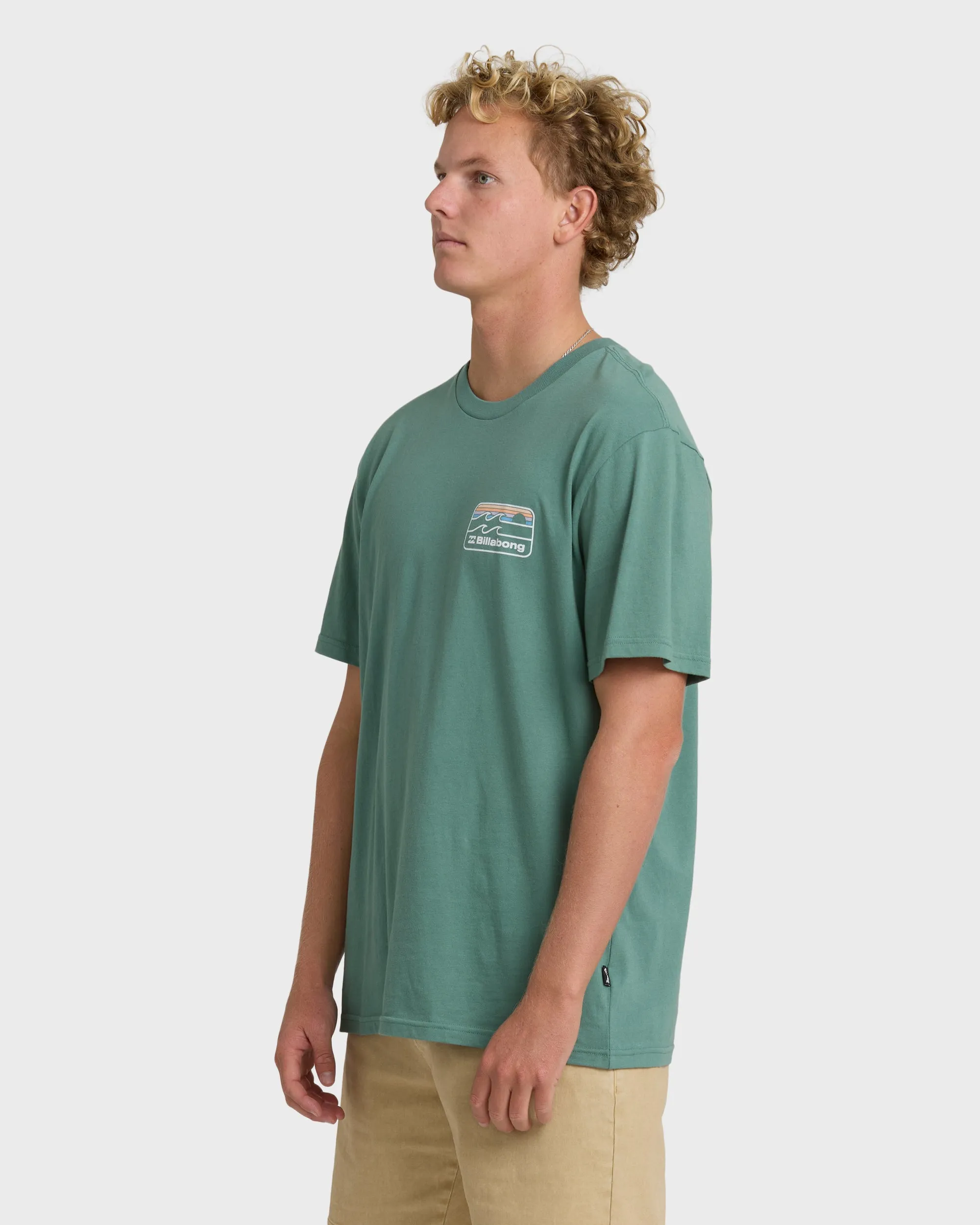 Runner Premium Short Sleeve T-Shirt - Sea Green sold by Billabong product image thumbnail 3
