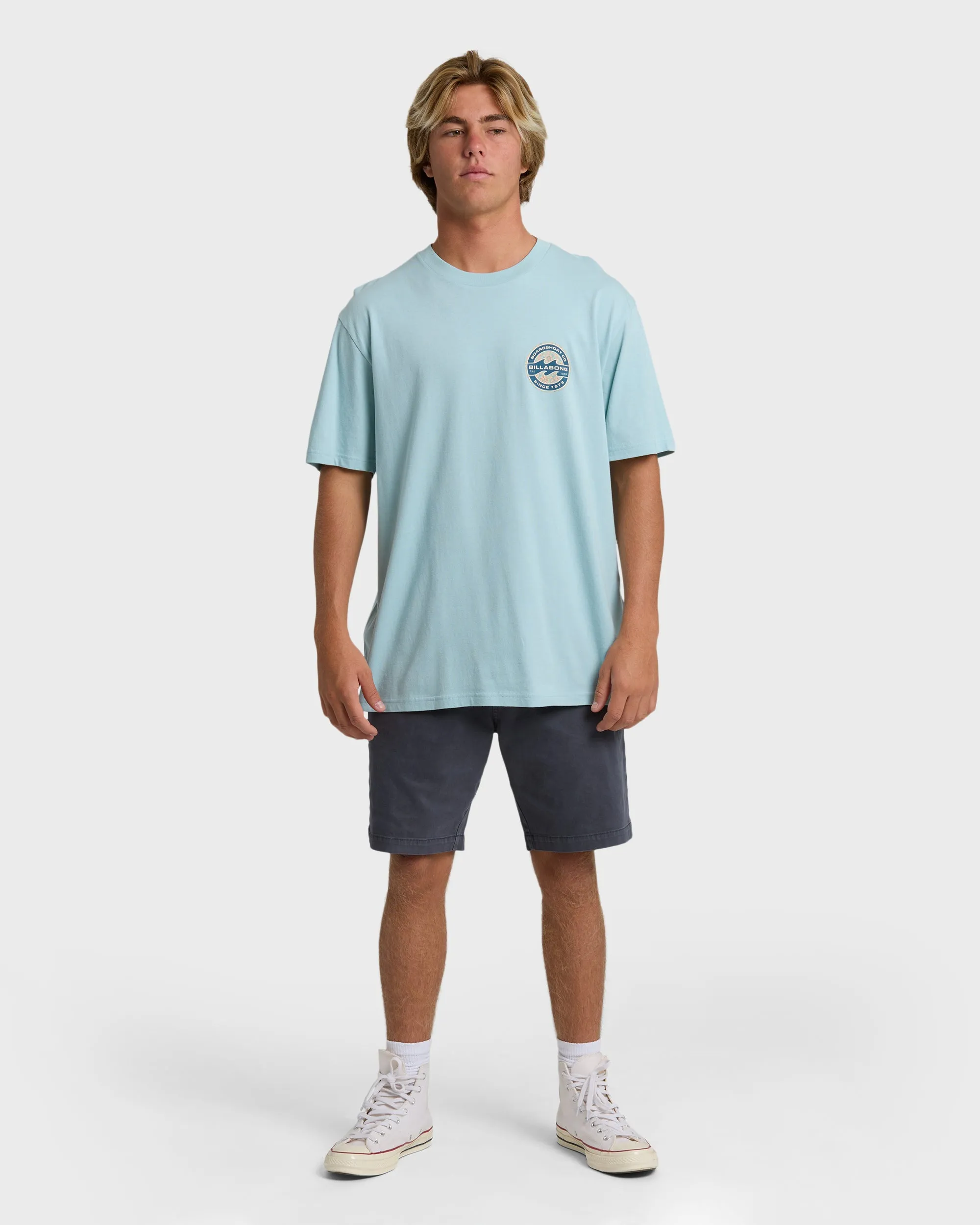 Hollow Premium Short Sleeve T-Shirt - Dusty Blue sold by Billabong product image thumbnail 4