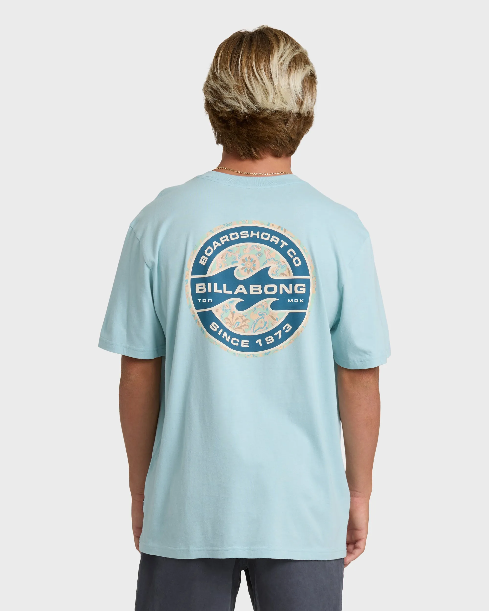 Hollow Premium Short Sleeve T-Shirt - Dusty Blue sold by Billabong product image thumbnail 2