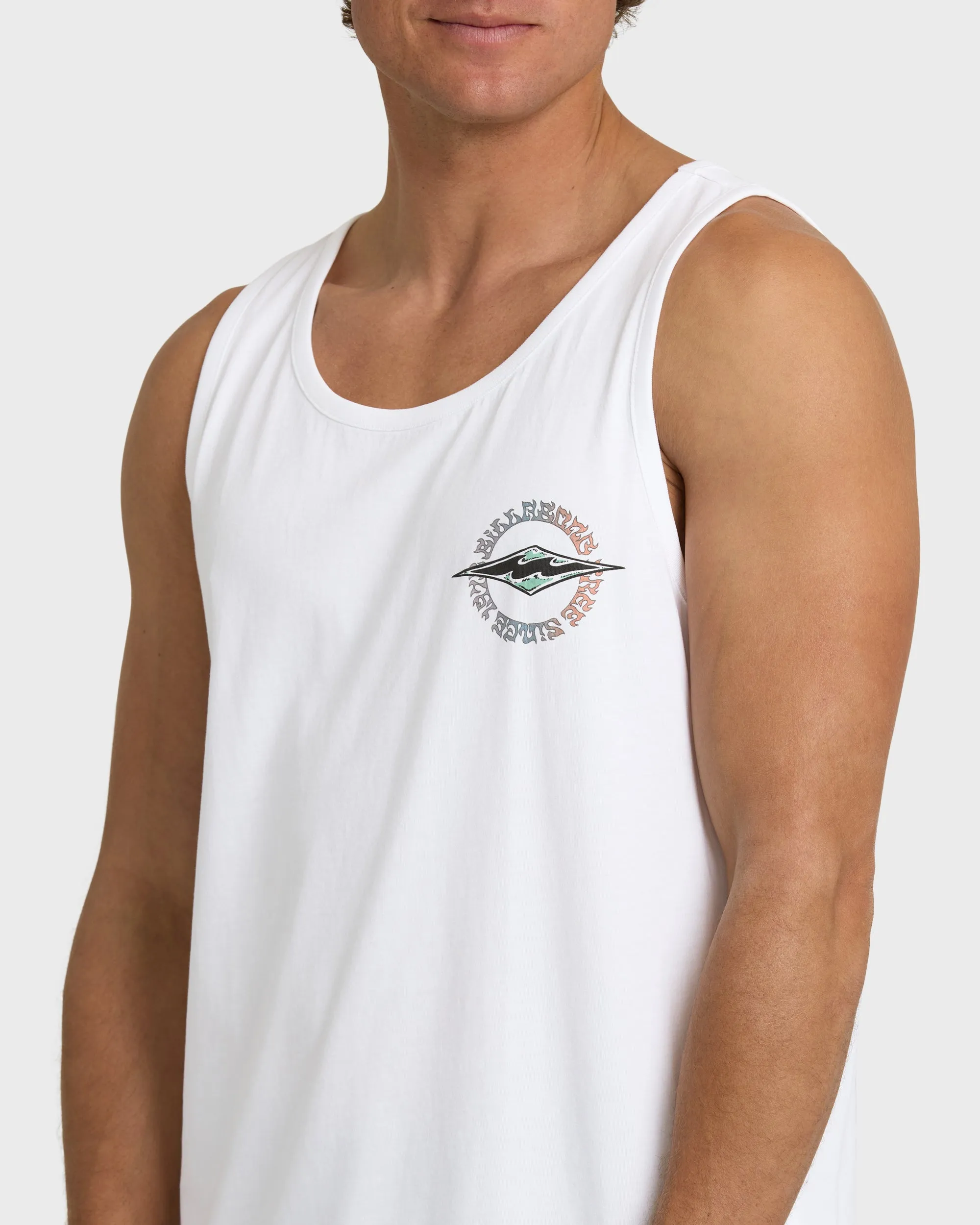 Hollow Diamond Tank - White sold by Billabong product image thumbnail 5