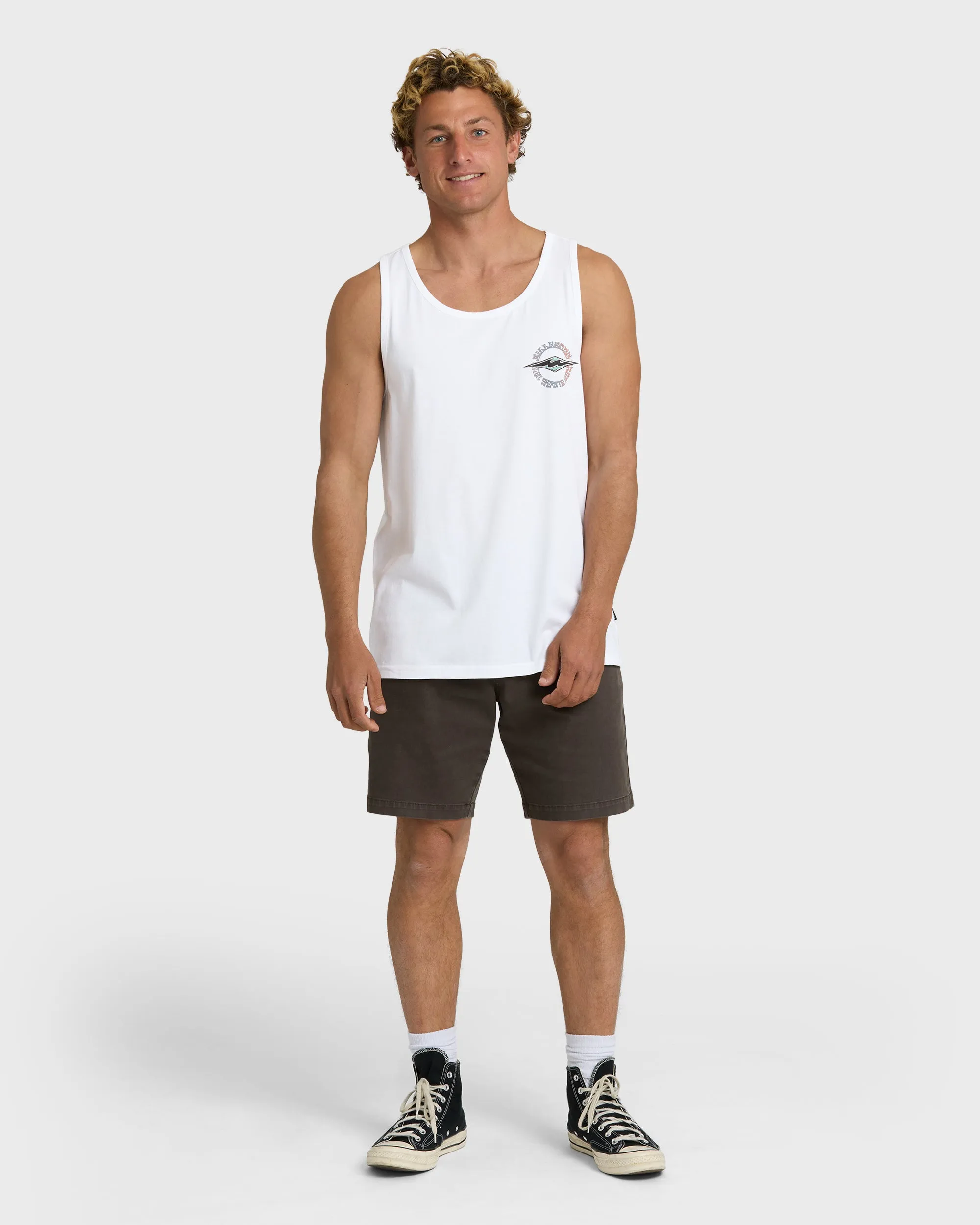 Hollow Diamond Tank - White sold by Billabong product image thumbnail 4
