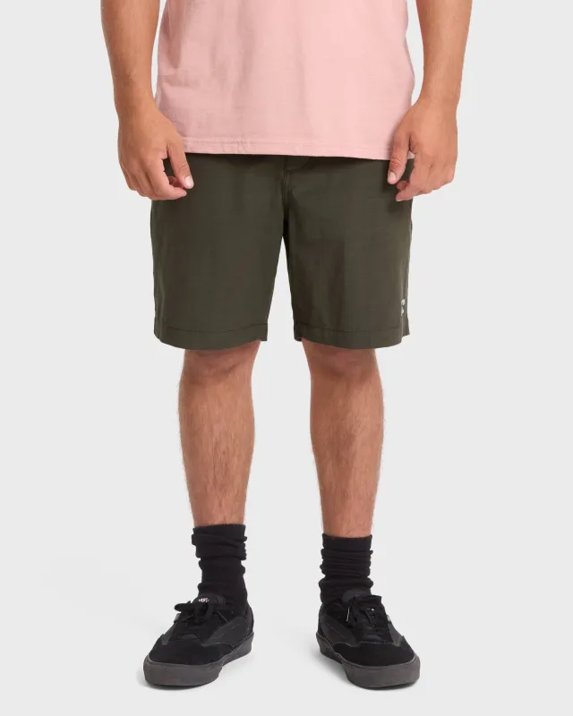 Jared 18" Hybrid Shorts - Charcoal made by Billabong
