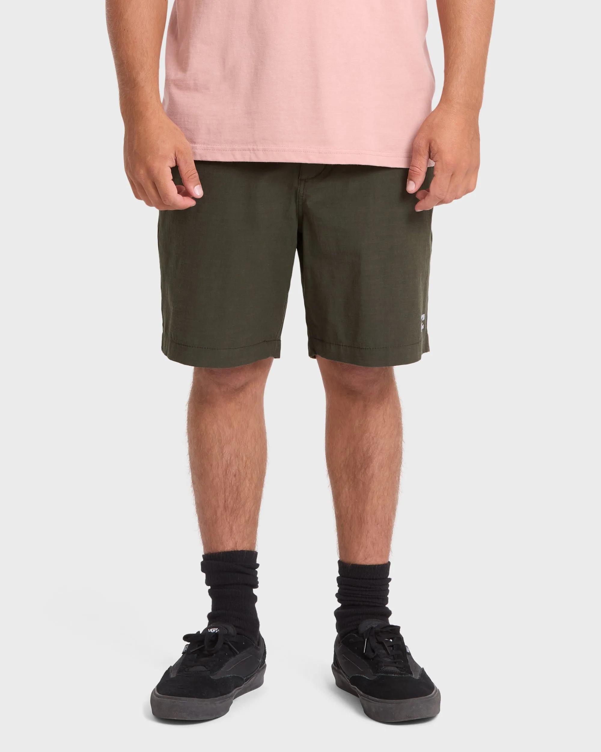 Jared 18" Hybrid Shorts - Charcoal sold by Billabong