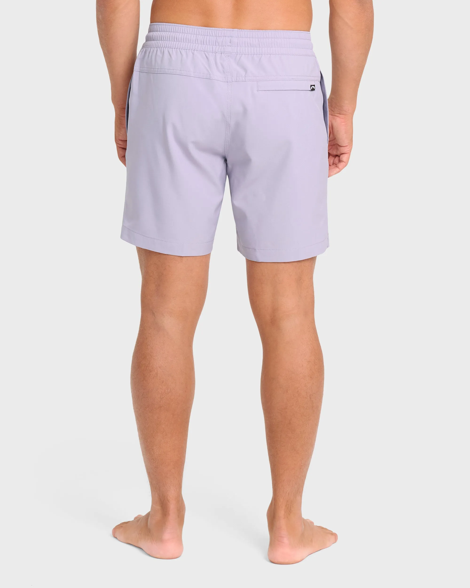 Kai Elastic Waist 17" Hybrid Shorts - Grey Violet sold by Billabong product image thumbnail 2