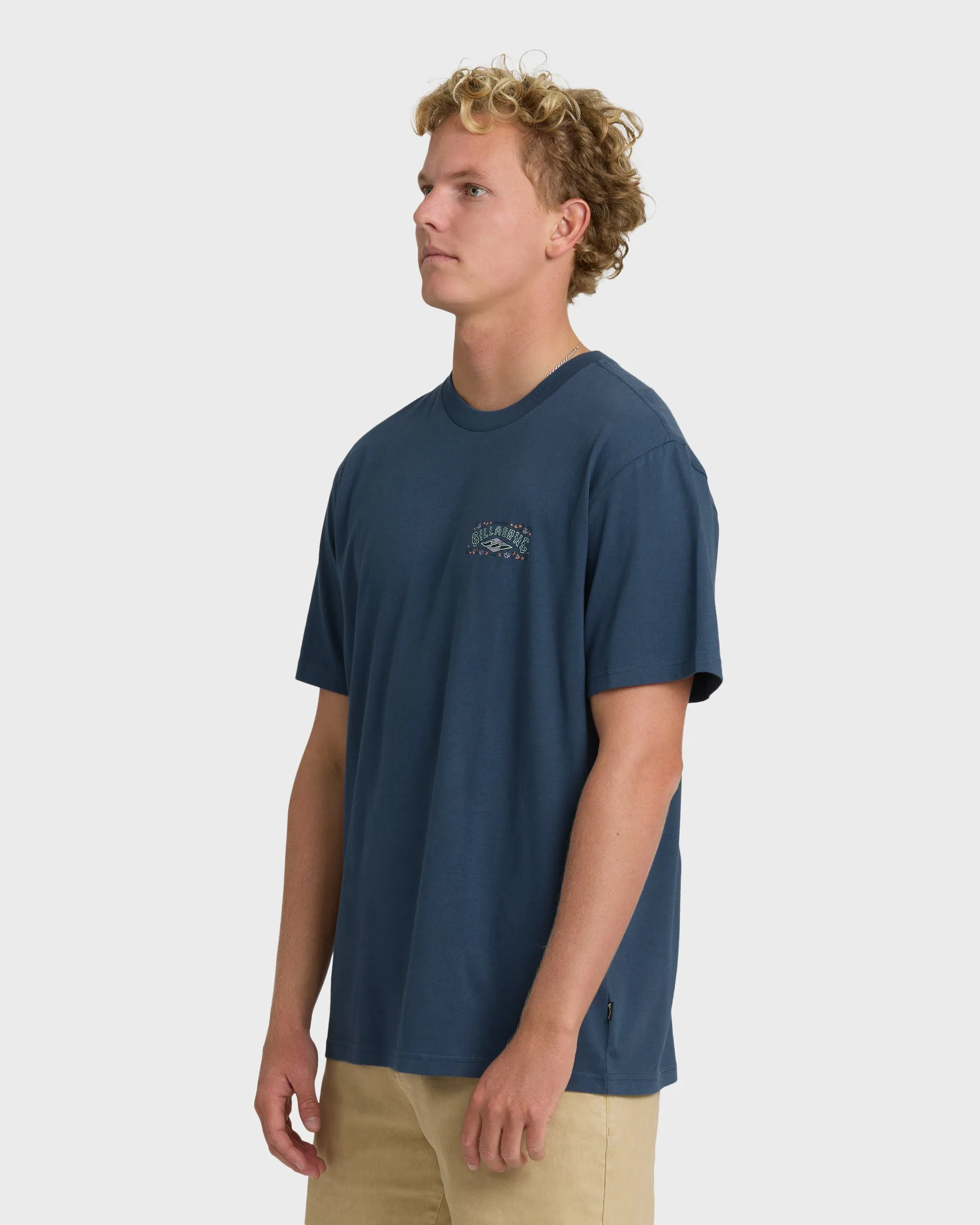 Heritage Arch Premium Short Sleeve T-Shirt - Dark Denim sold by Billabong product image thumbnail 3