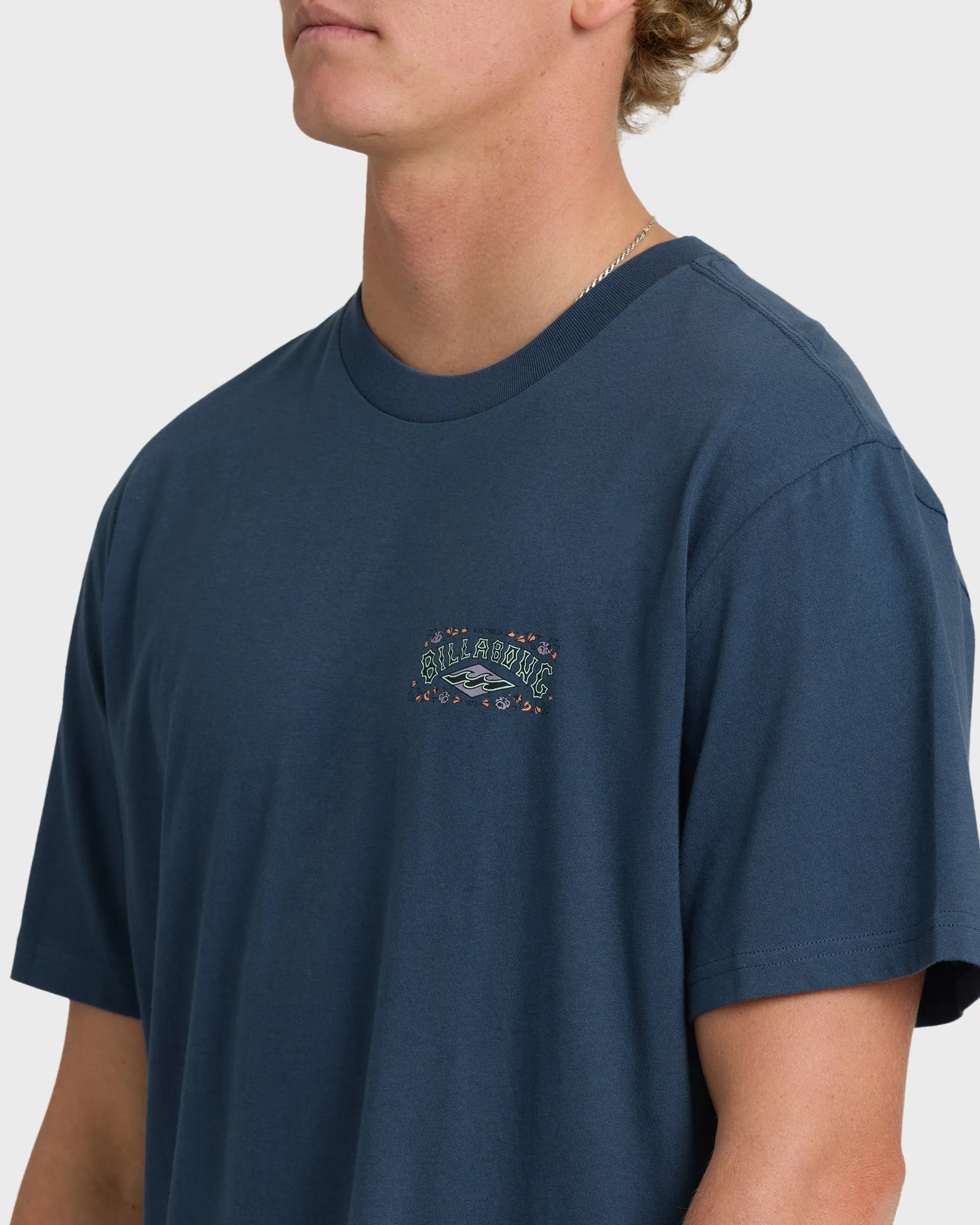 Heritage Arch Premium Short Sleeve T-Shirt - Dark Denim sold by Billabong product image thumbnail 5