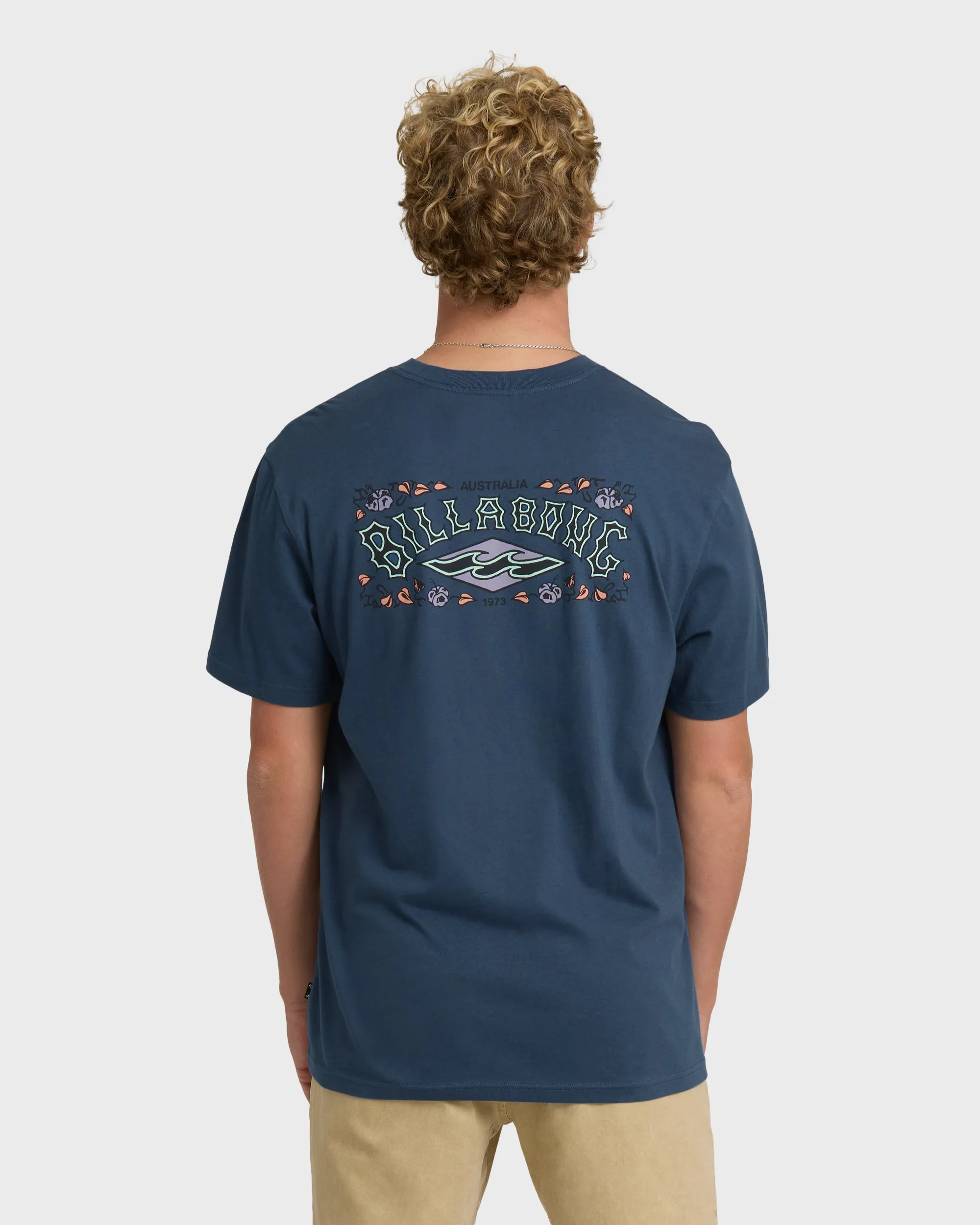 Heritage Arch Premium Short Sleeve T-Shirt - Dark Denim sold by Billabong product image thumbnail 2