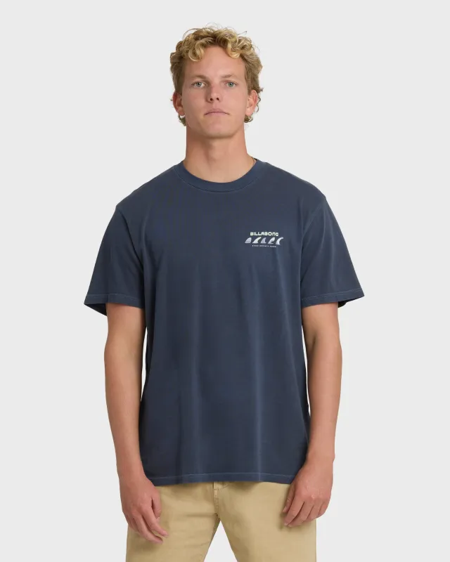 Choices Wave Washed Premium Short Sleeve T-Shirt - Graystone sold by Billabong