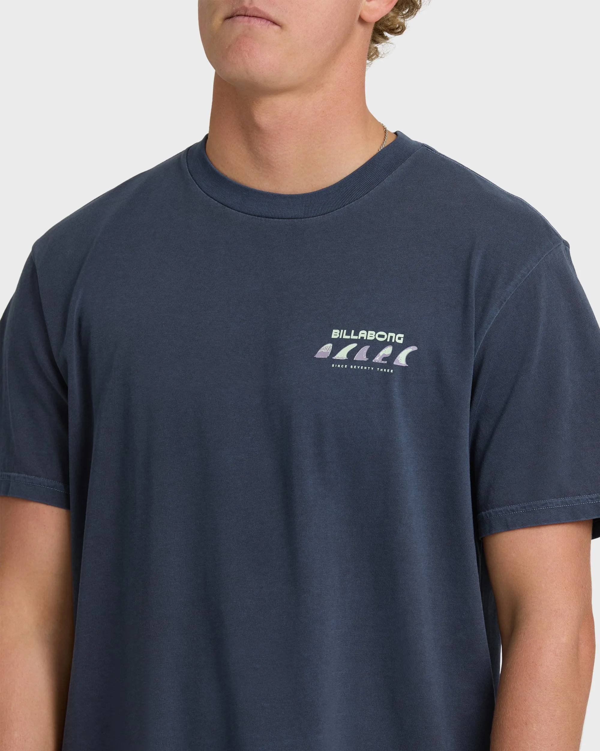 Choices Wave Washed Premium Short Sleeve T-Shirt - Graystone sold by Billabong product image thumbnail 5