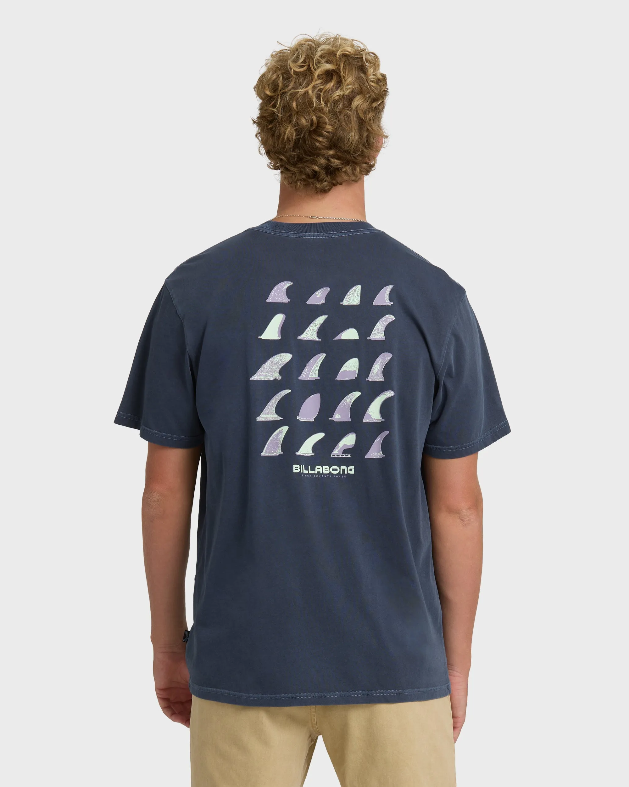 Choices Wave Washed Premium Short Sleeve T-Shirt - Graystone sold by Billabong product image thumbnail 2