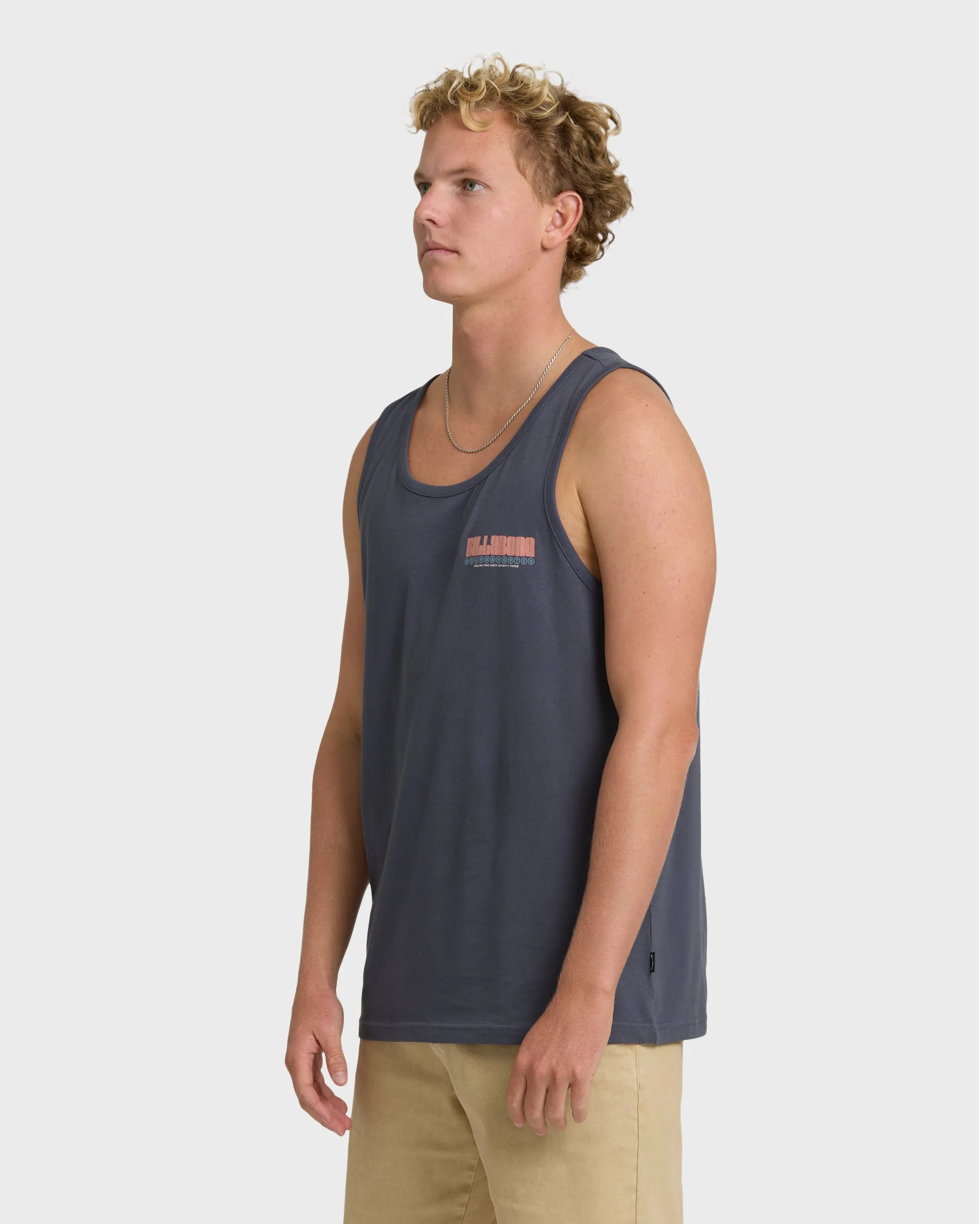 Broadsheet Tank - Graystone sold by Billabong product image thumbnail 3