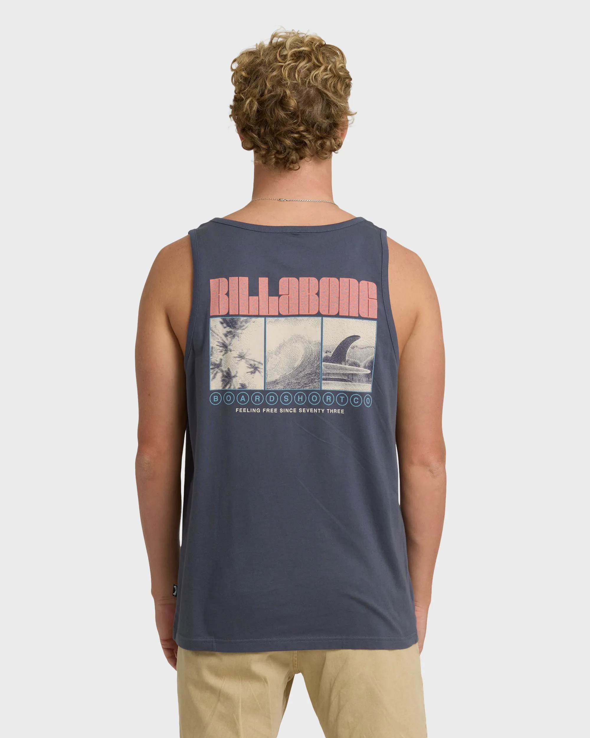 Broadsheet Tank - Graystone sold by Billabong product image thumbnail 2