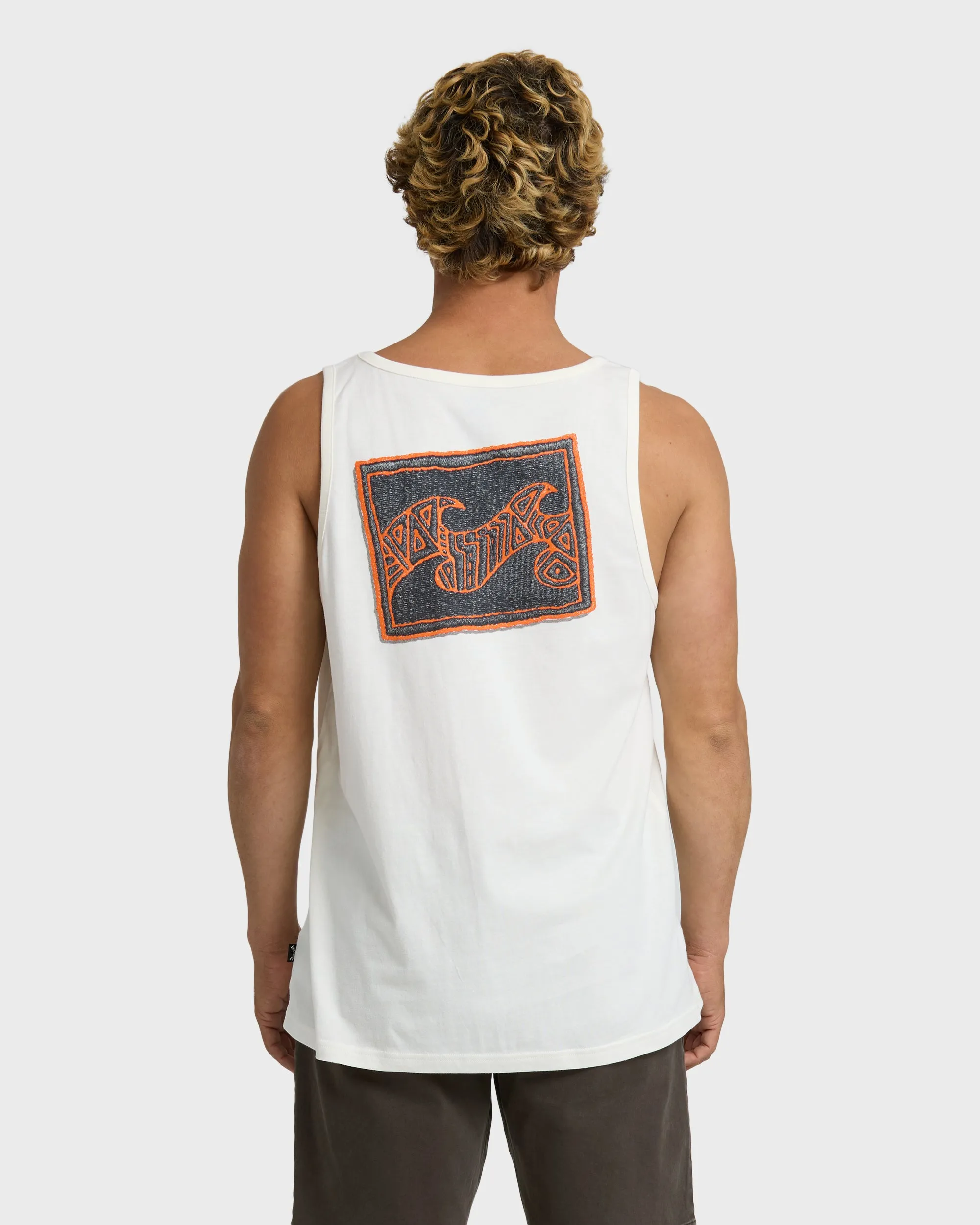 Crayon Wave Tank - Off White sold by Billabong product image thumbnail 2