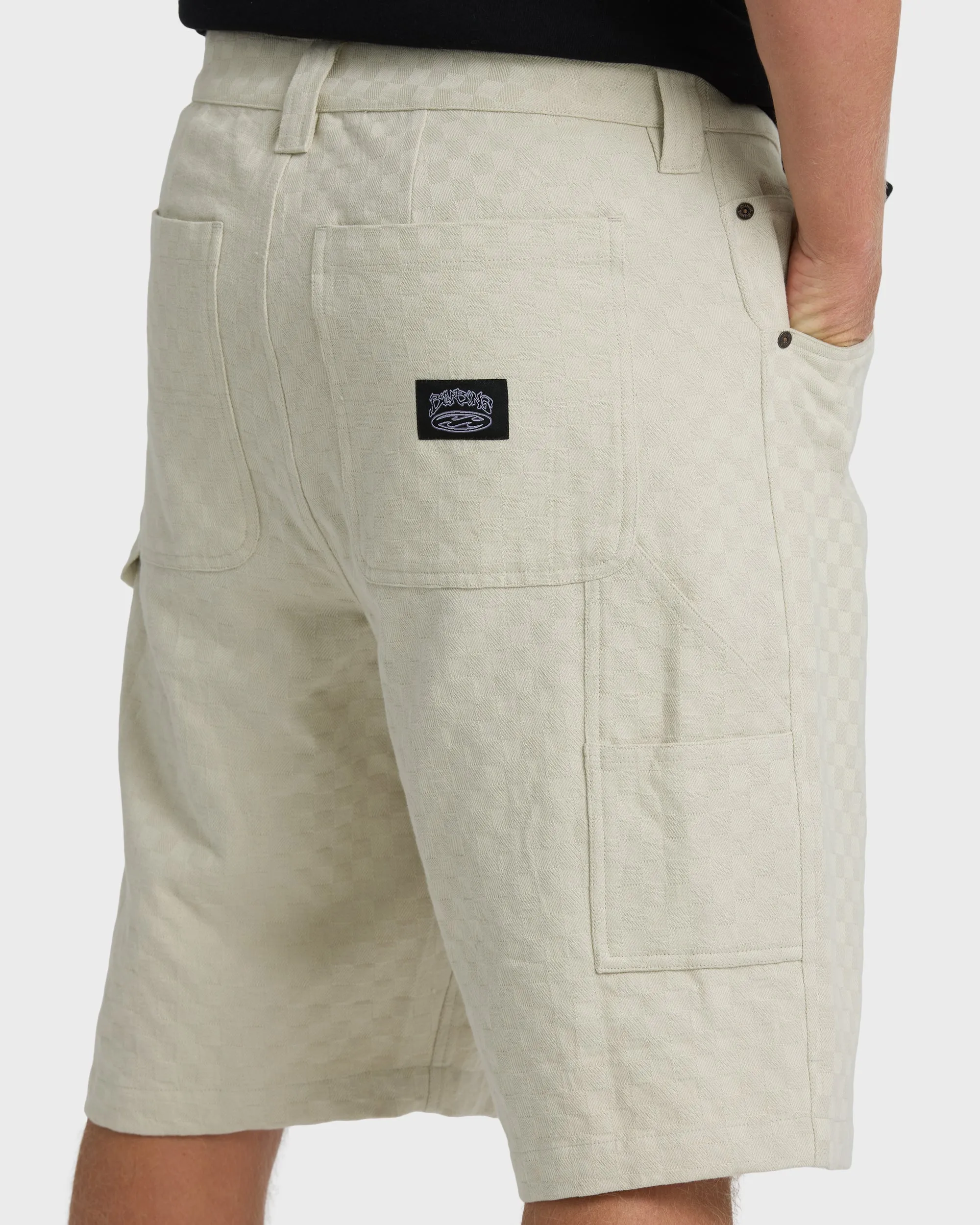 Bad Dog 21" Workwear Shorts - Khaki sold by Billabong product image thumbnail 4
