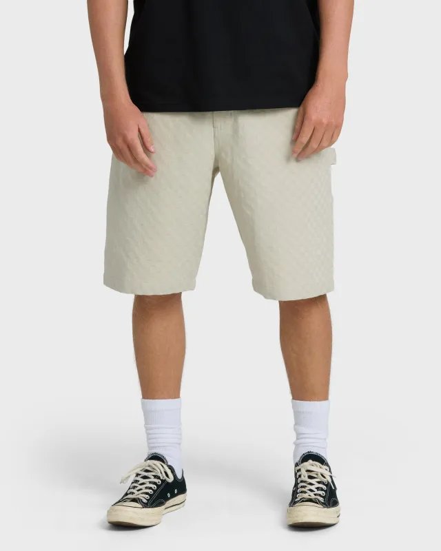 Bad Dog 21" Workwear Shorts - Khaki made by Billabong