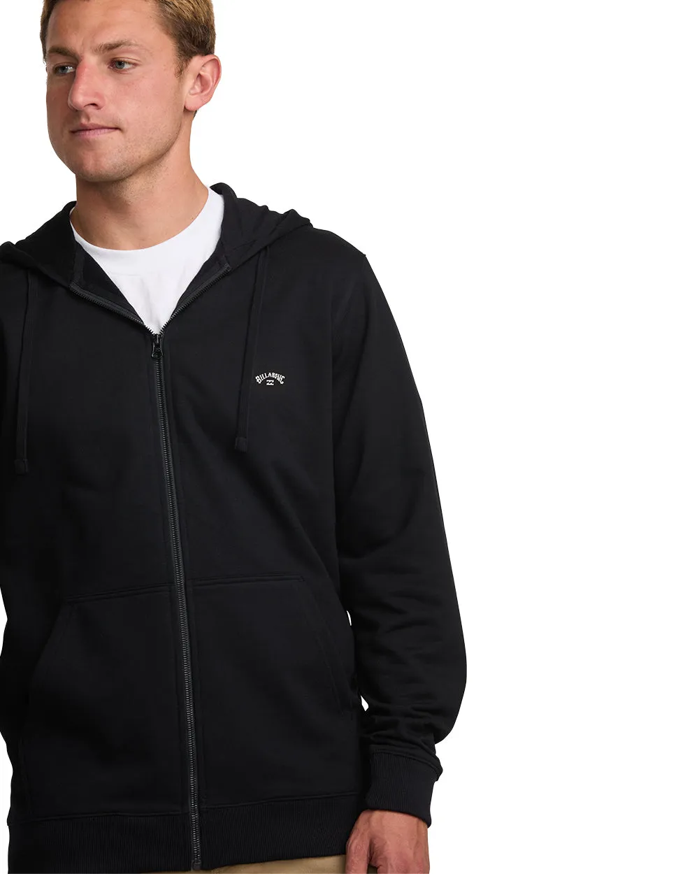 All Day Zip Front Hoodie - Black sold by Billabong product image thumbnail 4