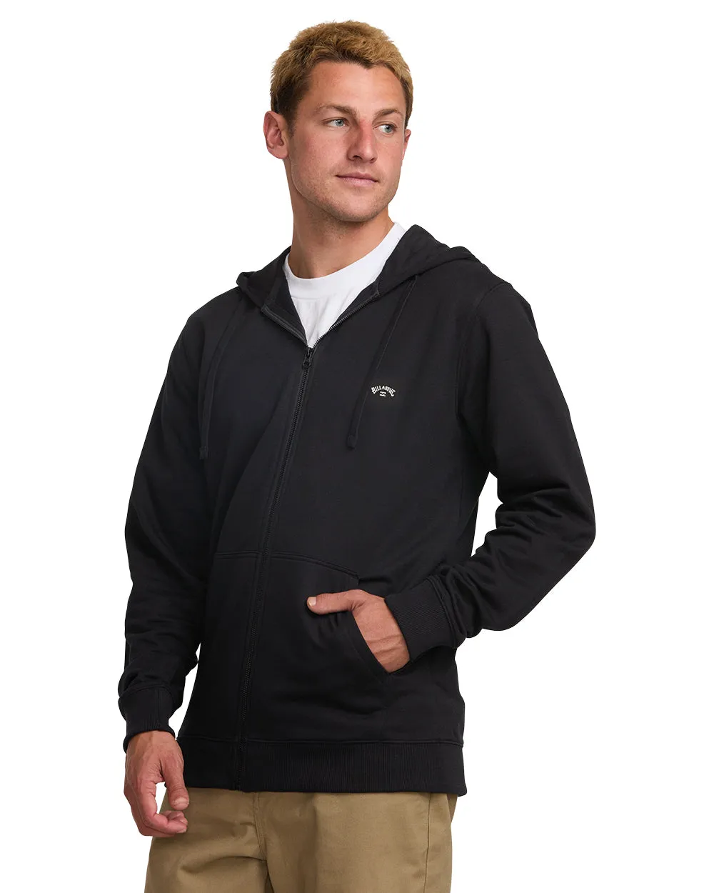 All Day Zip Front Hoodie - Black sold by Billabong product image thumbnail 3
