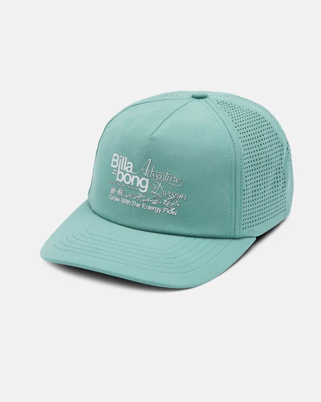A/Div Adiv Tech Trucker Hat - Sage Green made by Billabong