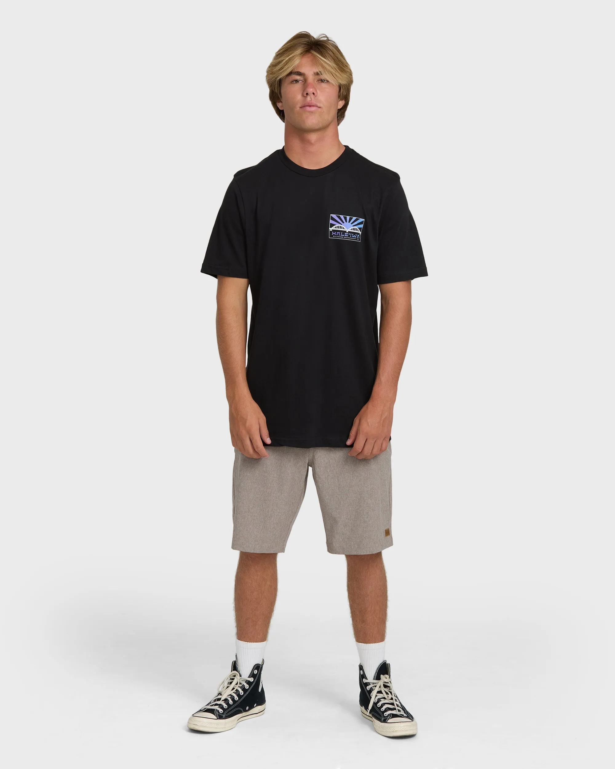 Haleiwa Rising Sun Short Sleeve T-Shirt - Black sold by Billabong product image thumbnail 3