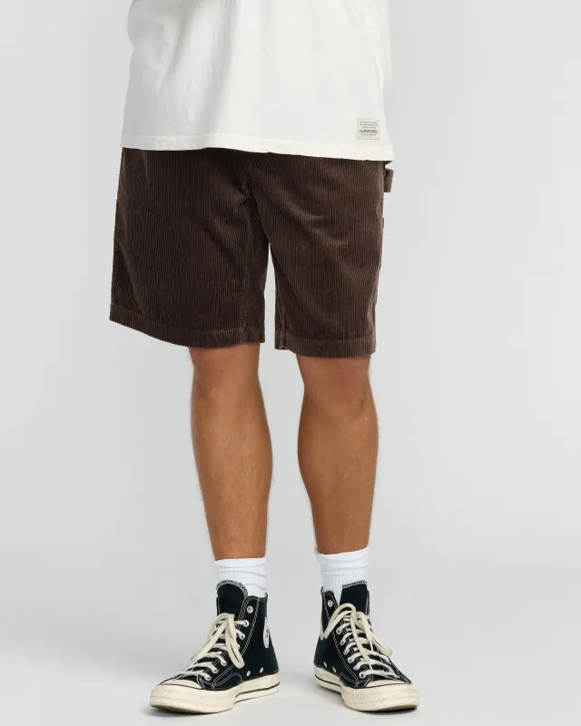 Larry Cord Garage Shorts - Chocolate made by Billabong