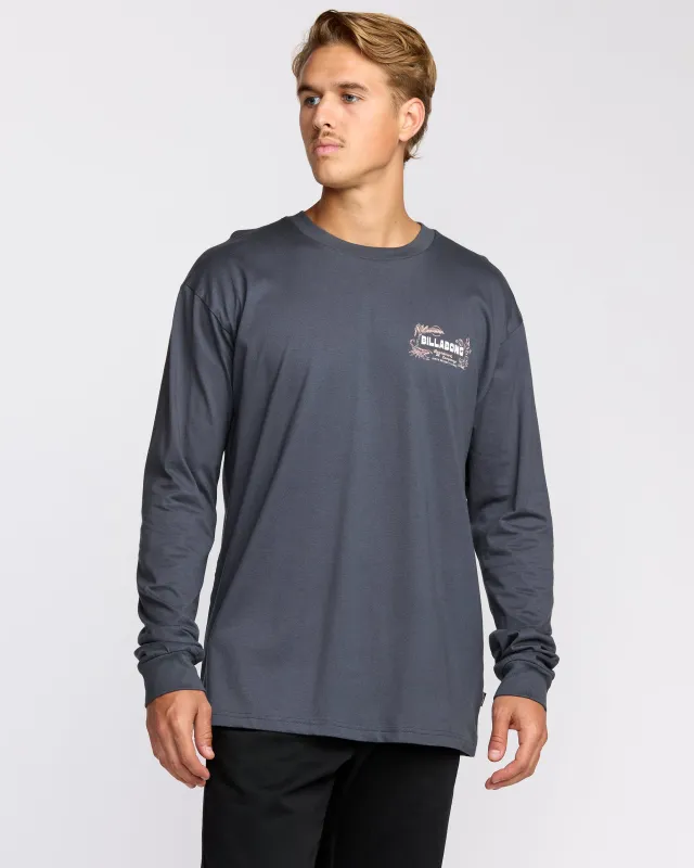 Lounge Regular Long Sleeve T-Shirt - Midnight Blue made by Billabong
