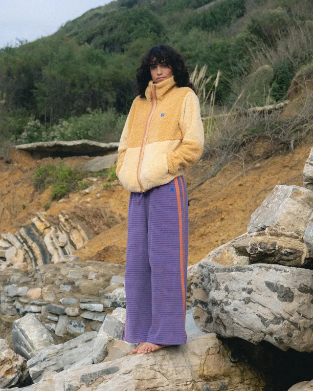 Date Palm Terry Pants - Iris made by Billabong