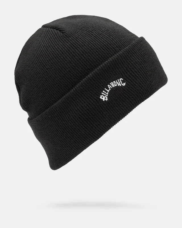 Arch Beanie - Black sold by Billabong