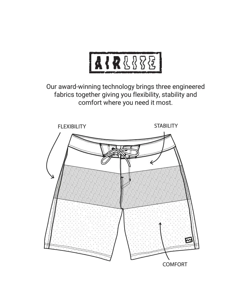 Sundays Airlite 19" Boardshorts - Green Ash sold by Billabong product image thumbnail 3