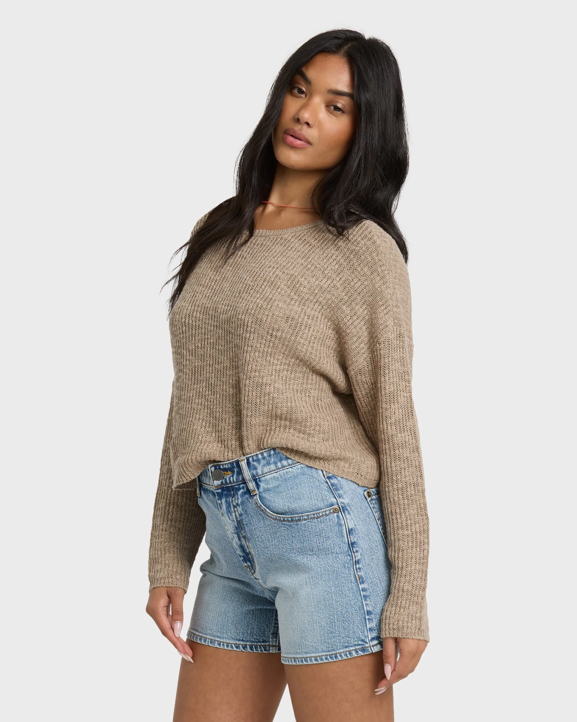 Daze Time Sweater - Oatmeal sold by Billabong product image thumbnail 5