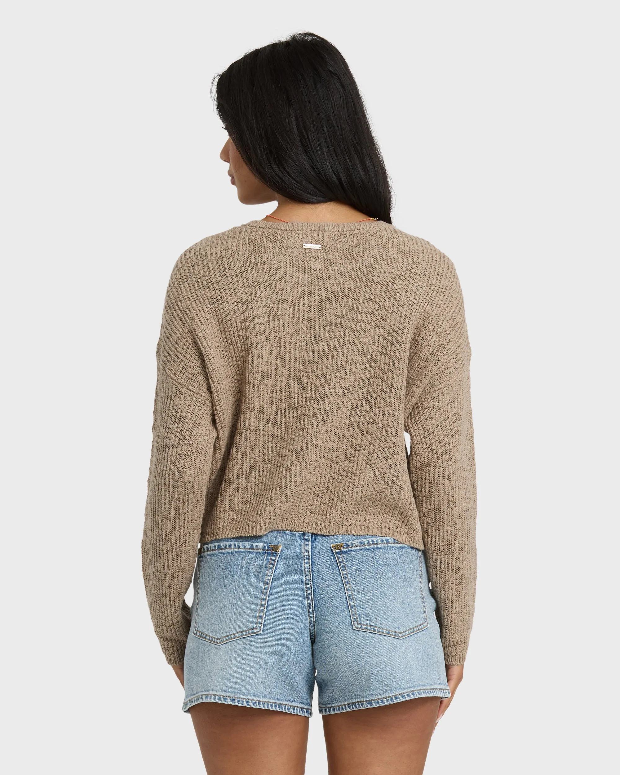Daze Time Sweater - Oatmeal sold by Billabong product image thumbnail 4