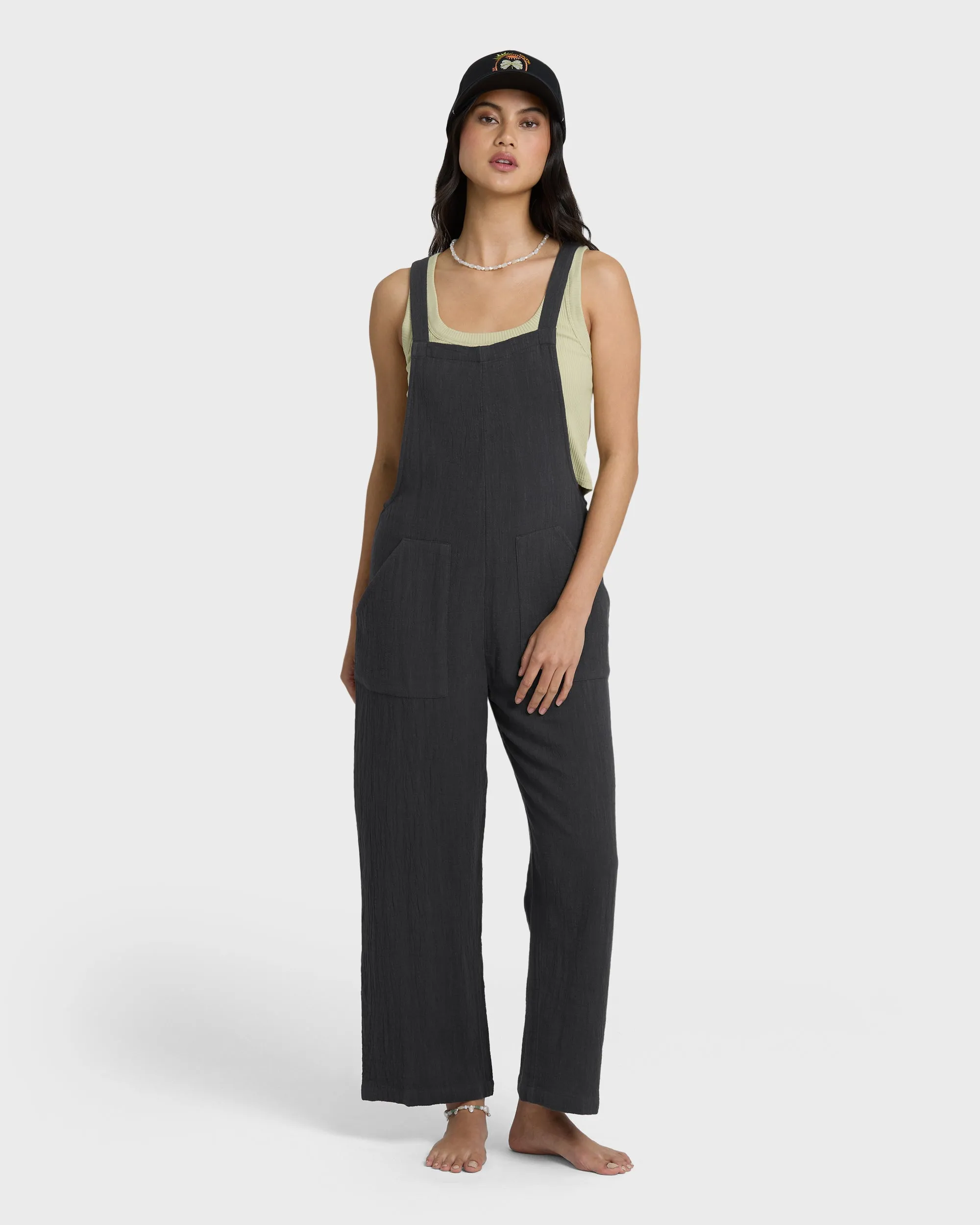 Pacific Time Overalls - Black Sands sold by Billabong product image thumbnail 4