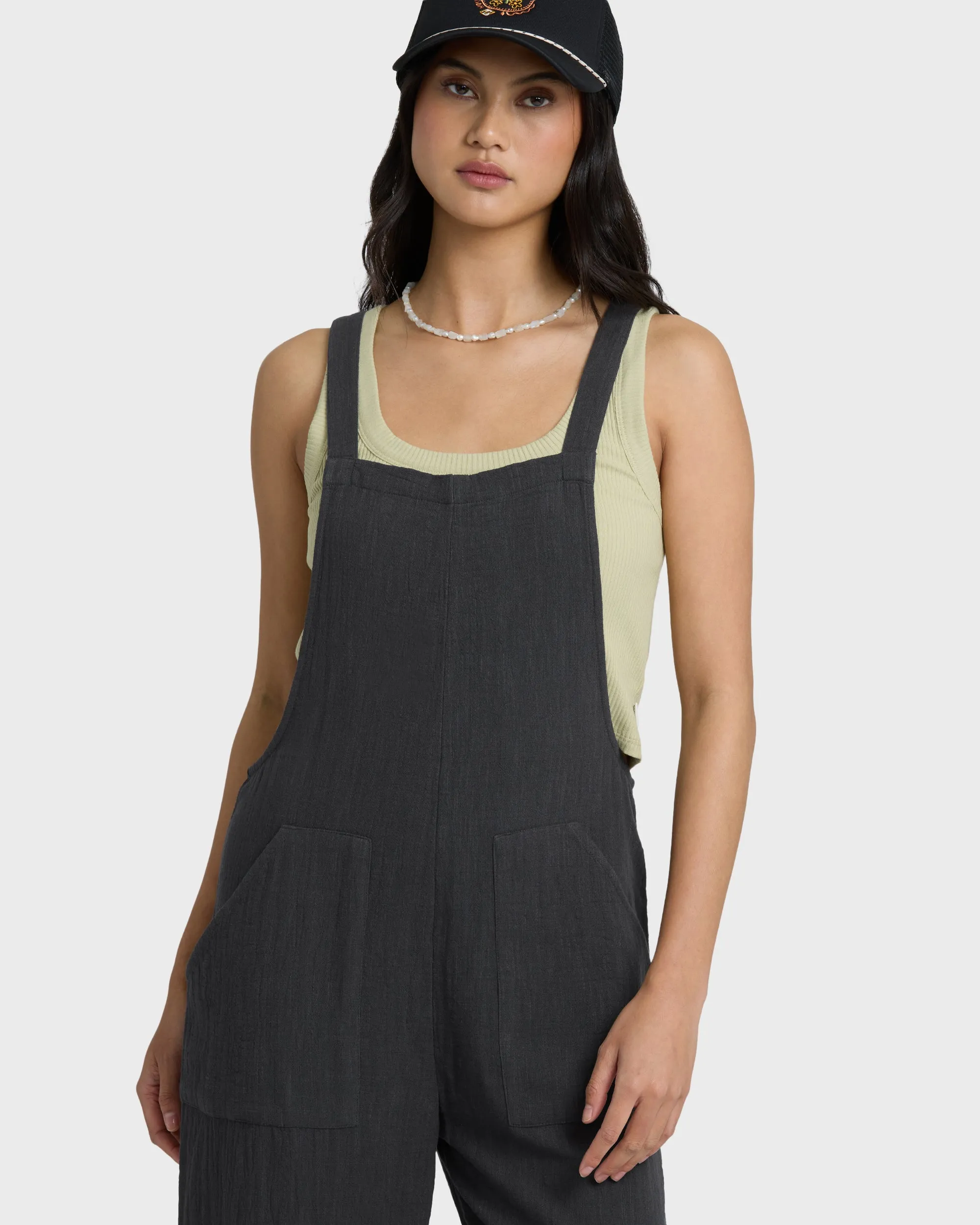 Pacific Time Overalls - Black Sands sold by Billabong product image thumbnail 5