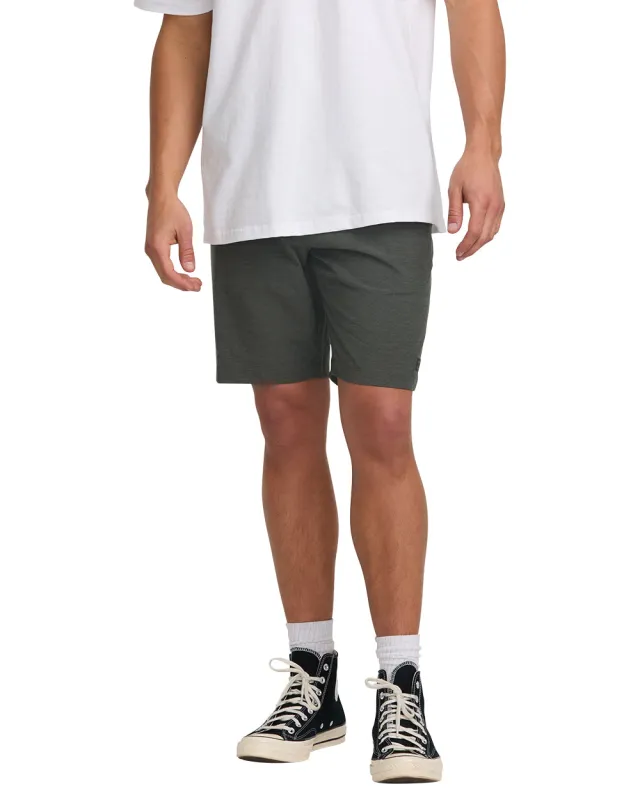 Crossfire Submersible 19" Hybrid Shorts - Asphalt made by Billabong