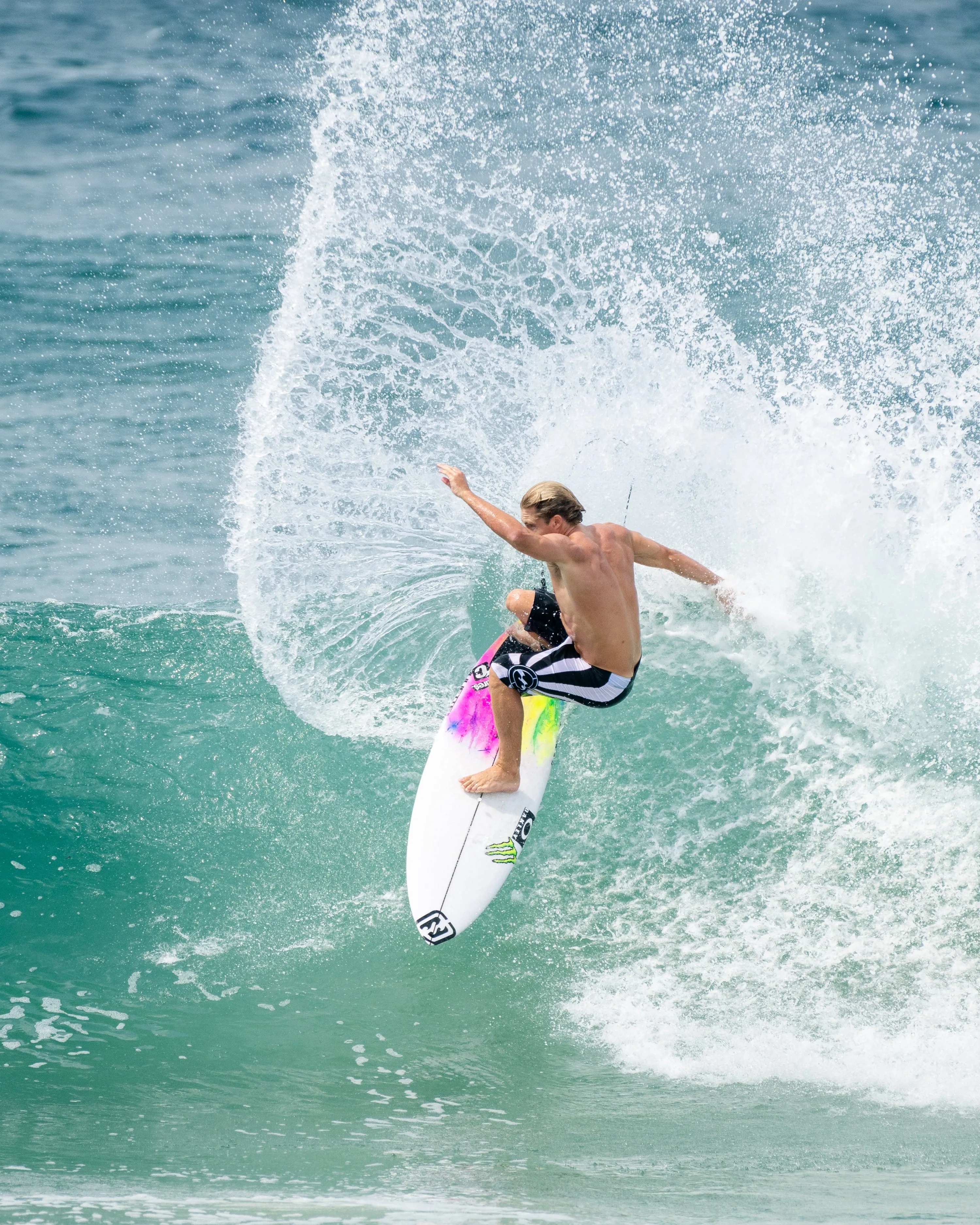 A.I. Rising Sun Pro Boardshorts - Black/White sold by Billabong product image thumbnail 4