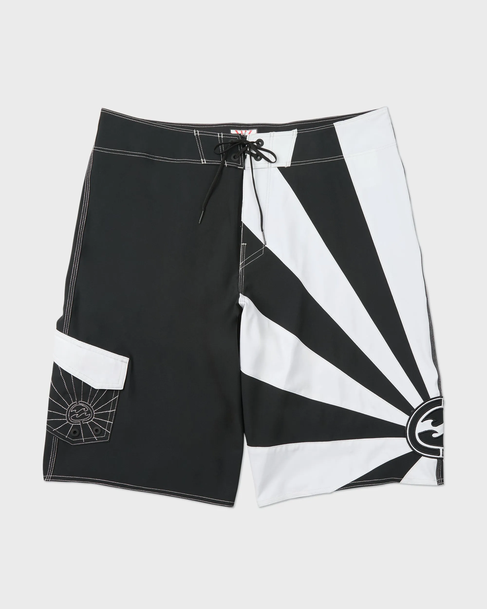 A.I. Rising Sun Pro Boardshorts - Black/White sold by Billabong product image thumbnail 3