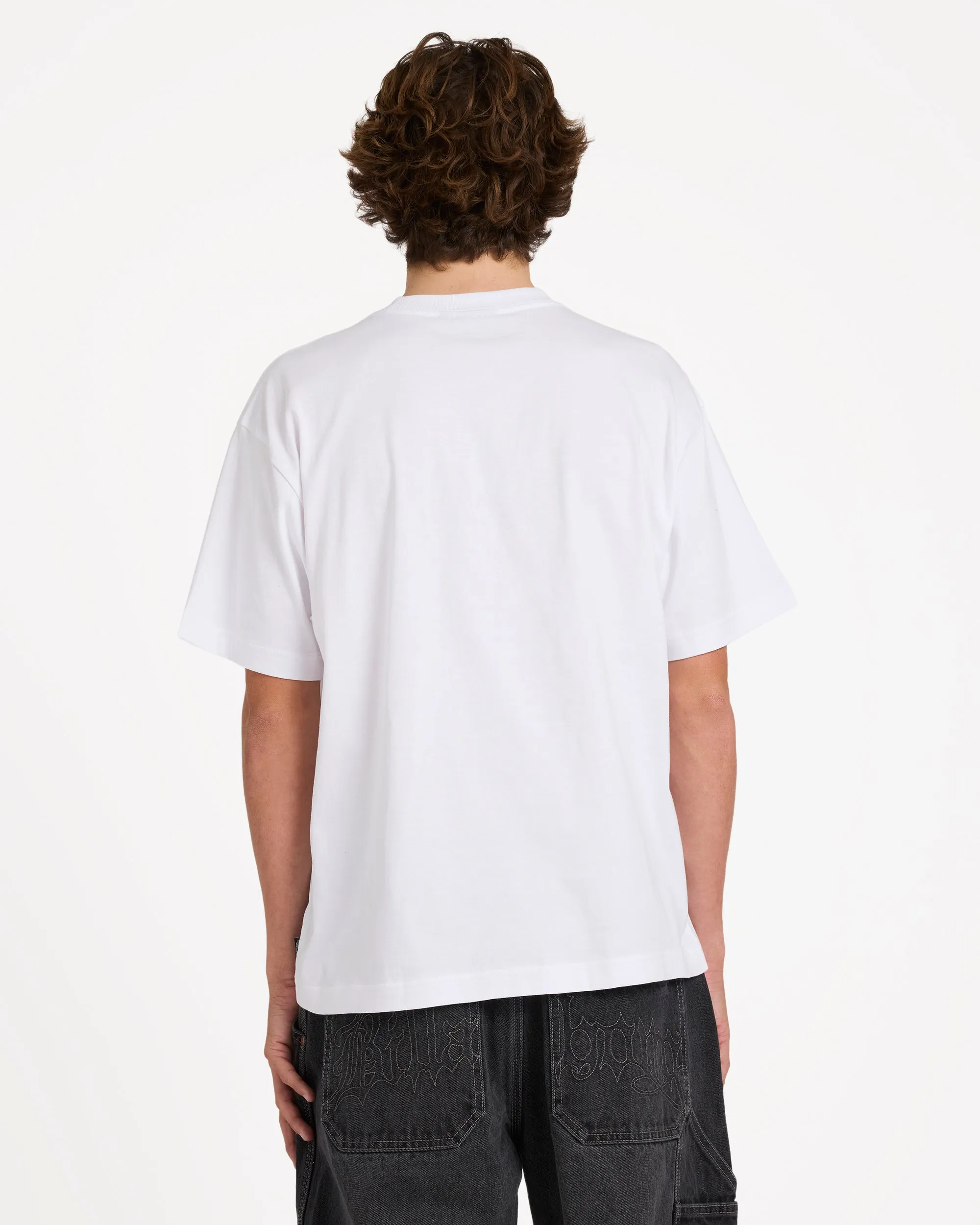 Tribal Diamonds Short Sleeve Knit T-Shirt - White sold by Billabong product image thumbnail 2