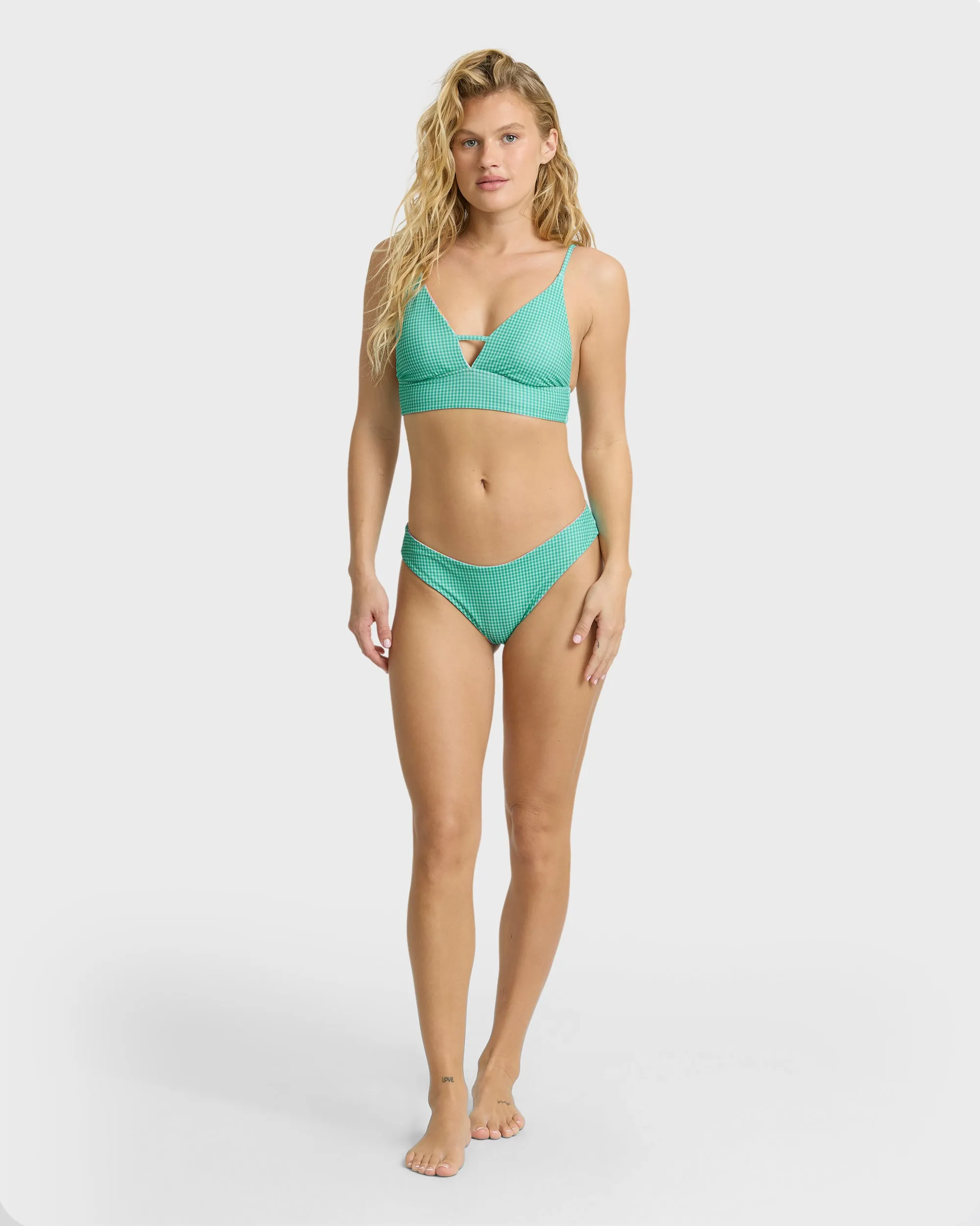 Babe Alert Reversible V-Neck Tank Top - Agave sold by Billabong product image thumbnail 4