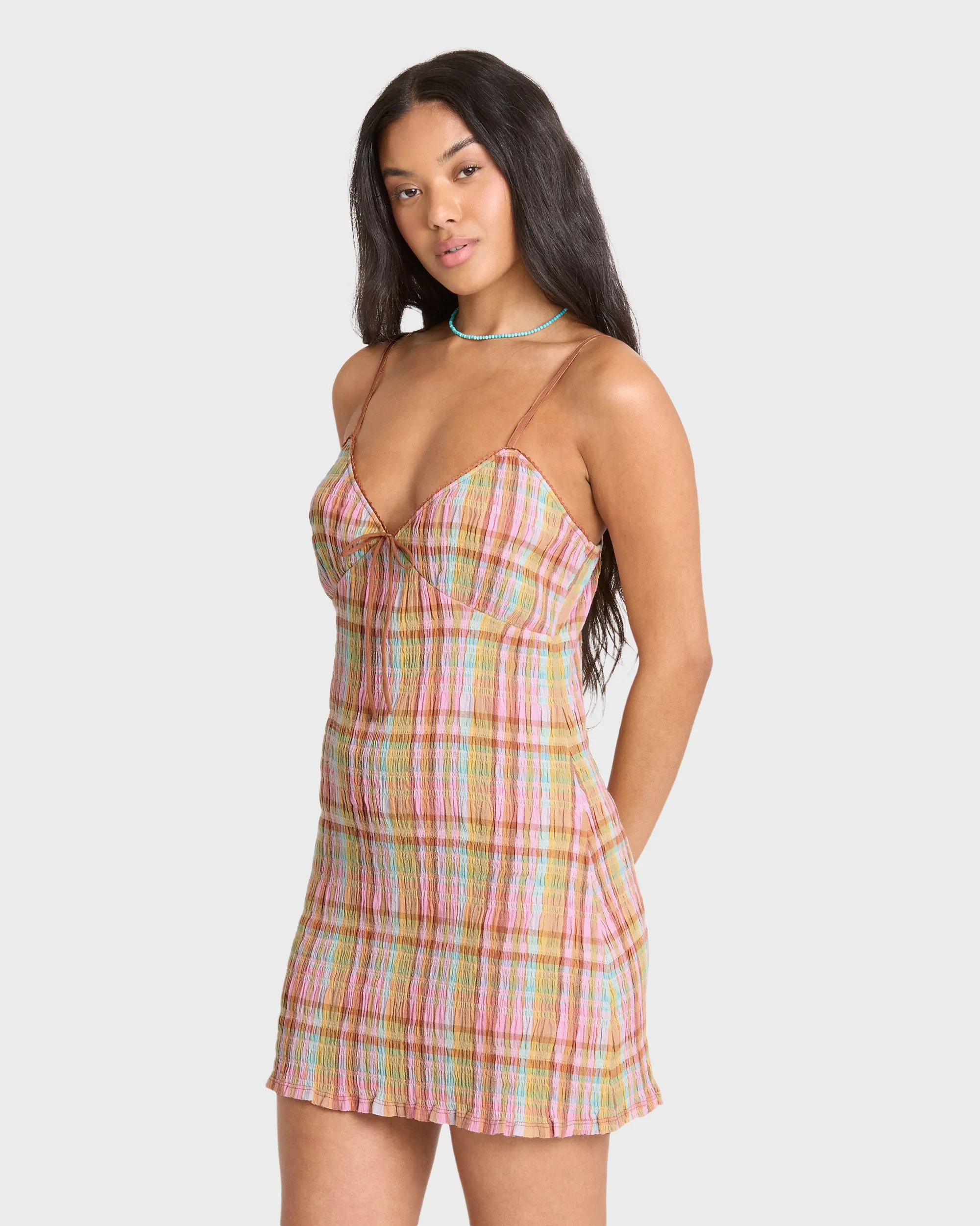 Call Me Mini Dress - Party Pink sold by Billabong product image thumbnail 3
