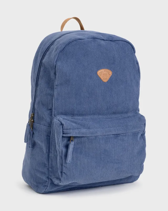 Schools Out Cord Backpack - Dutch Blue made by Billabong