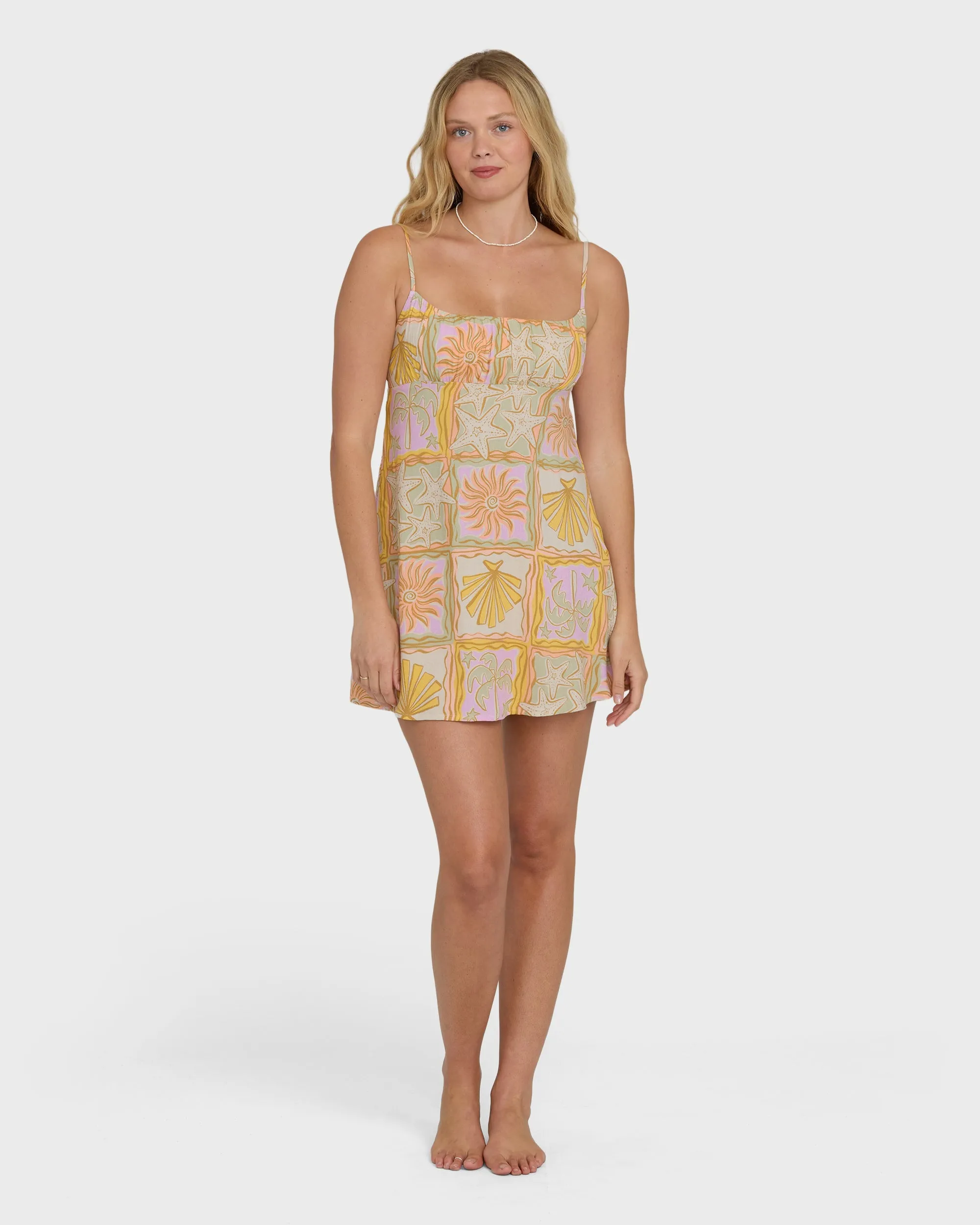Dreaming Of Sun Mini Dress - Sweet Lilac sold by Billabong product image thumbnail 4