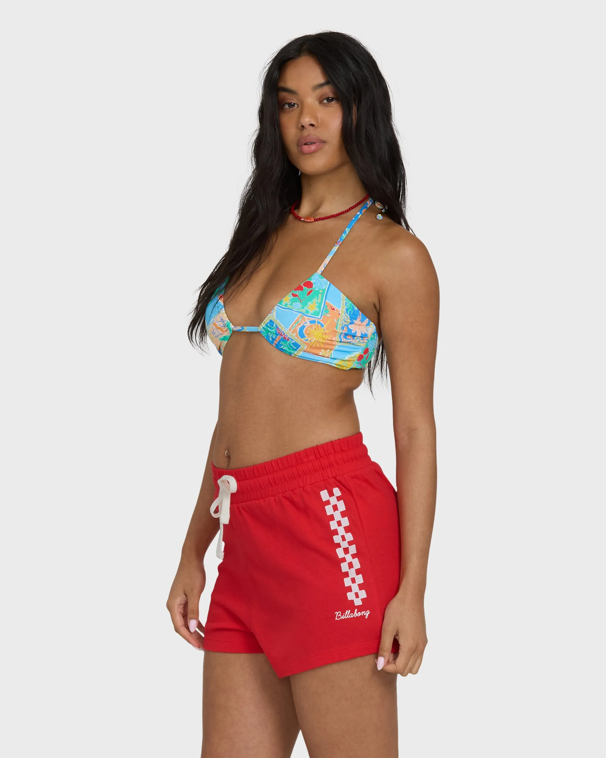 Vacay Forever Knit Shorts - Fiesta Red sold by Billabong product image thumbnail 3