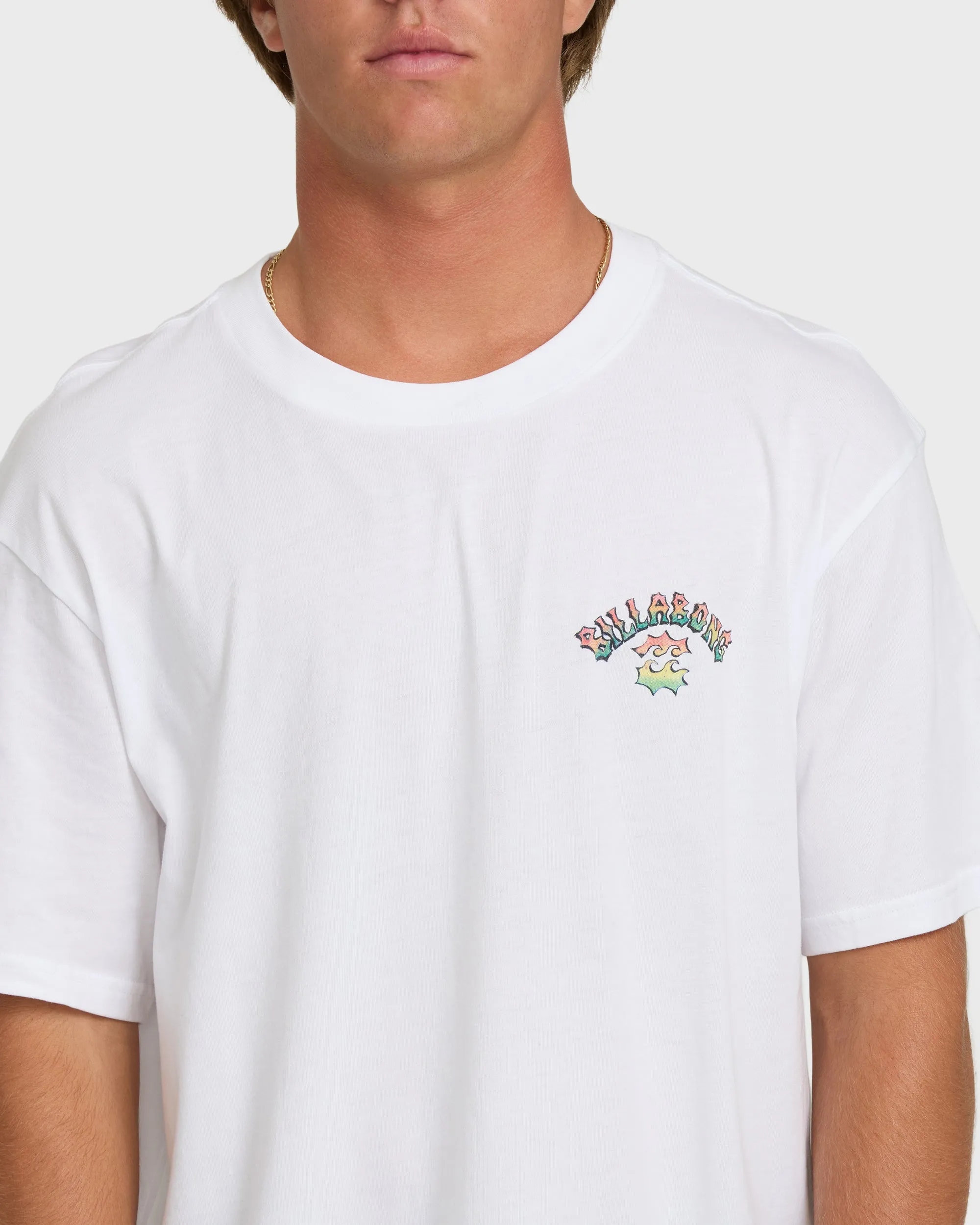 Nanda Ormond Occy Premium Short Sleeve Knit Graphic T-Shirt - White sold by Billabong product image thumbnail 5