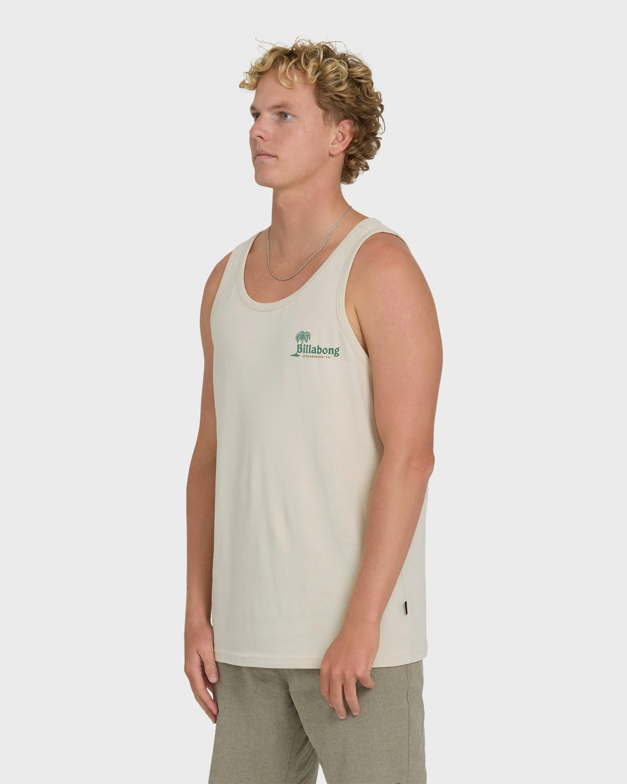 Check Out Premium Tank Top - Oatmeal sold by Billabong product image thumbnail 3
