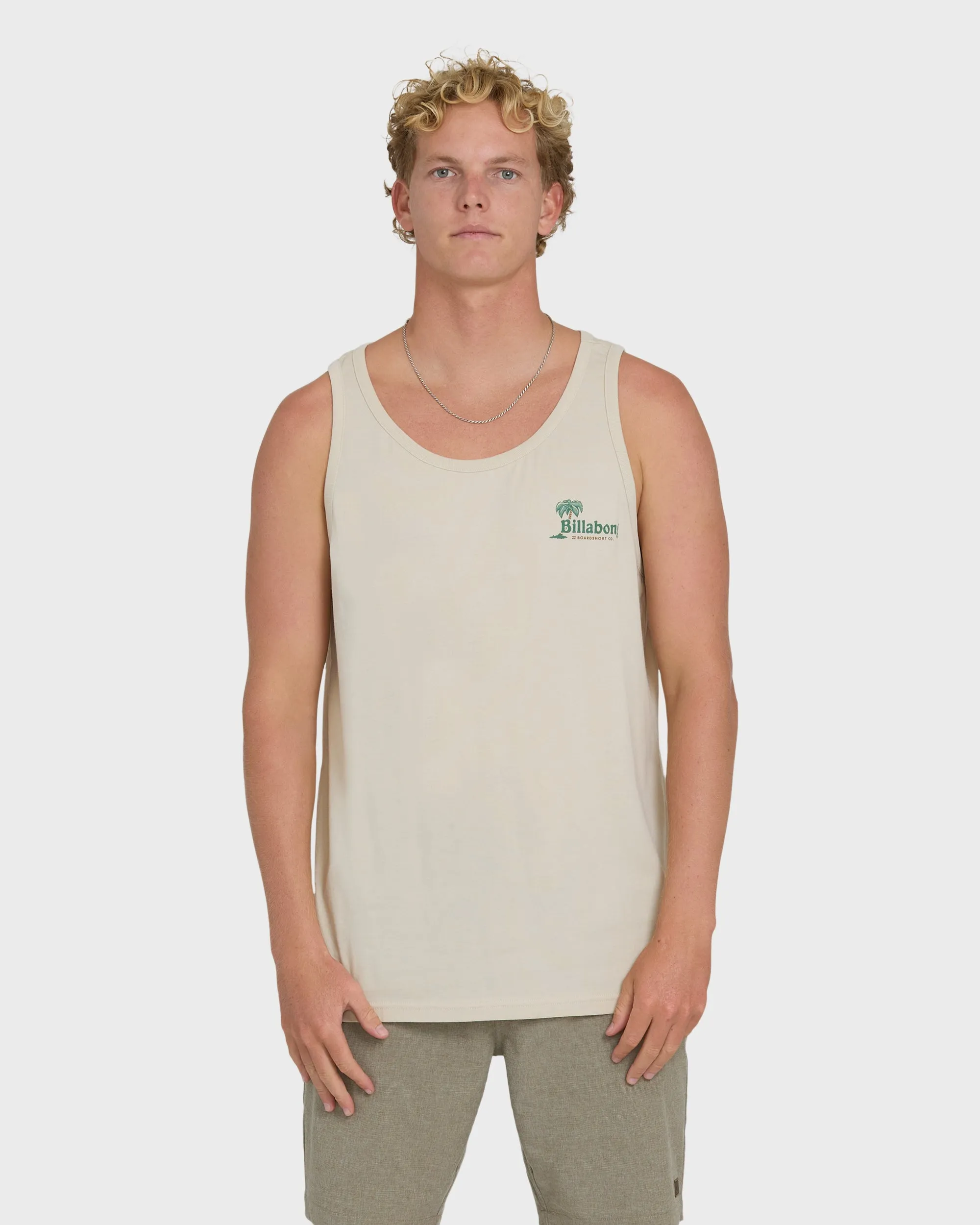 Check Out Premium Tank Top - Oatmeal sold by Billabong