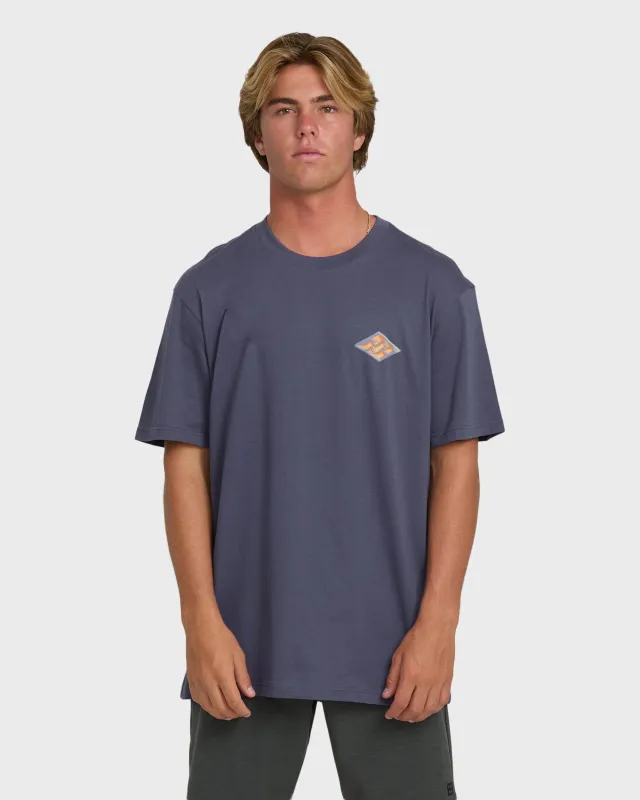 Dim Arch Premium Short Sleeve Knit T-Shirt - Graystone made by Billabong