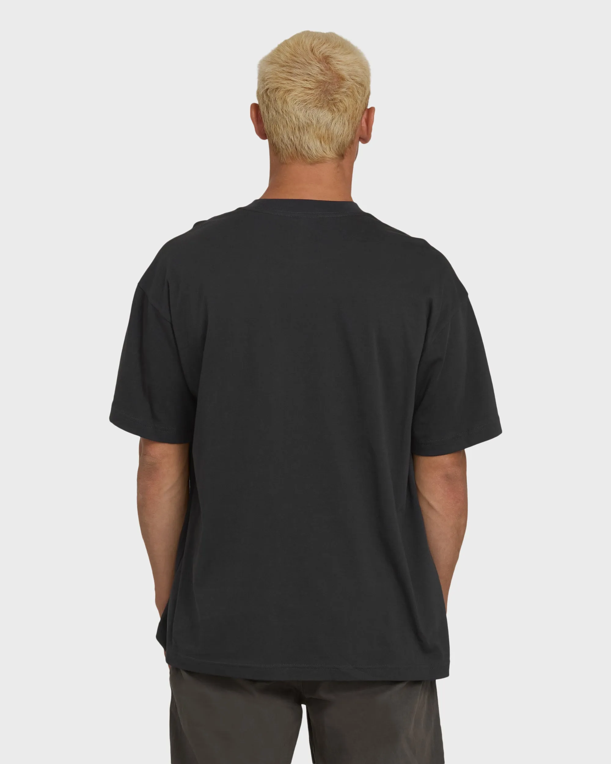 Marrow OG Short Sleeve Knit T-Shirt - Washed Black sold by Billabong product image thumbnail 2